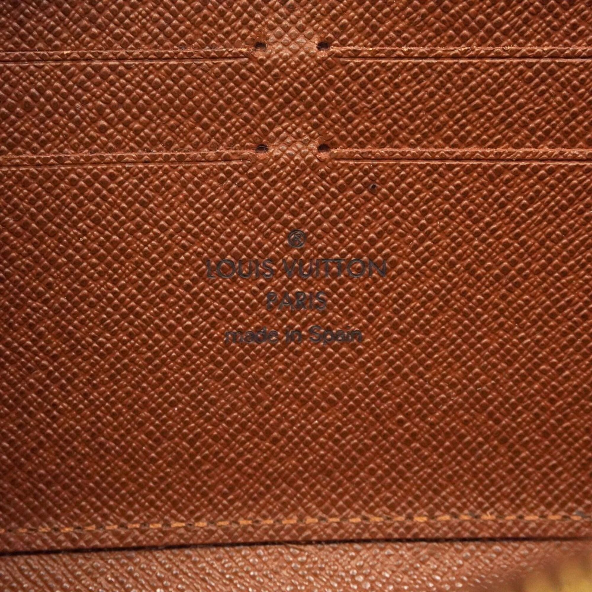 Louis Vuitton Brown Long Wallet (Bi-Fold) (Pre-Owned)