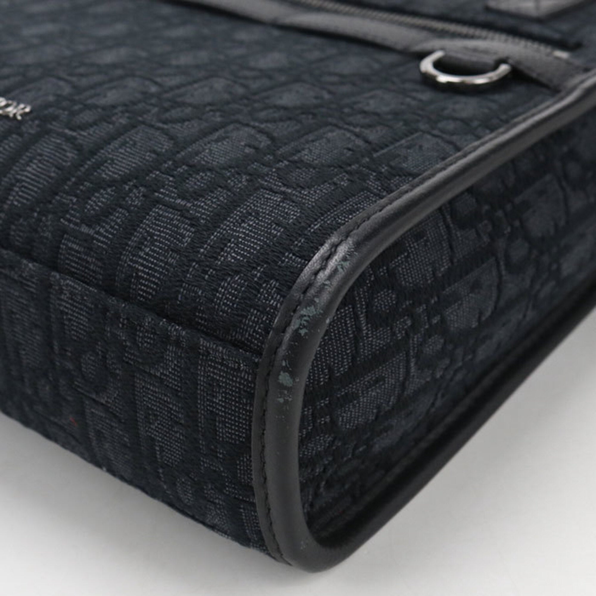 Christian Dior Black Jacquard Tote Bag (Pre-Owned)