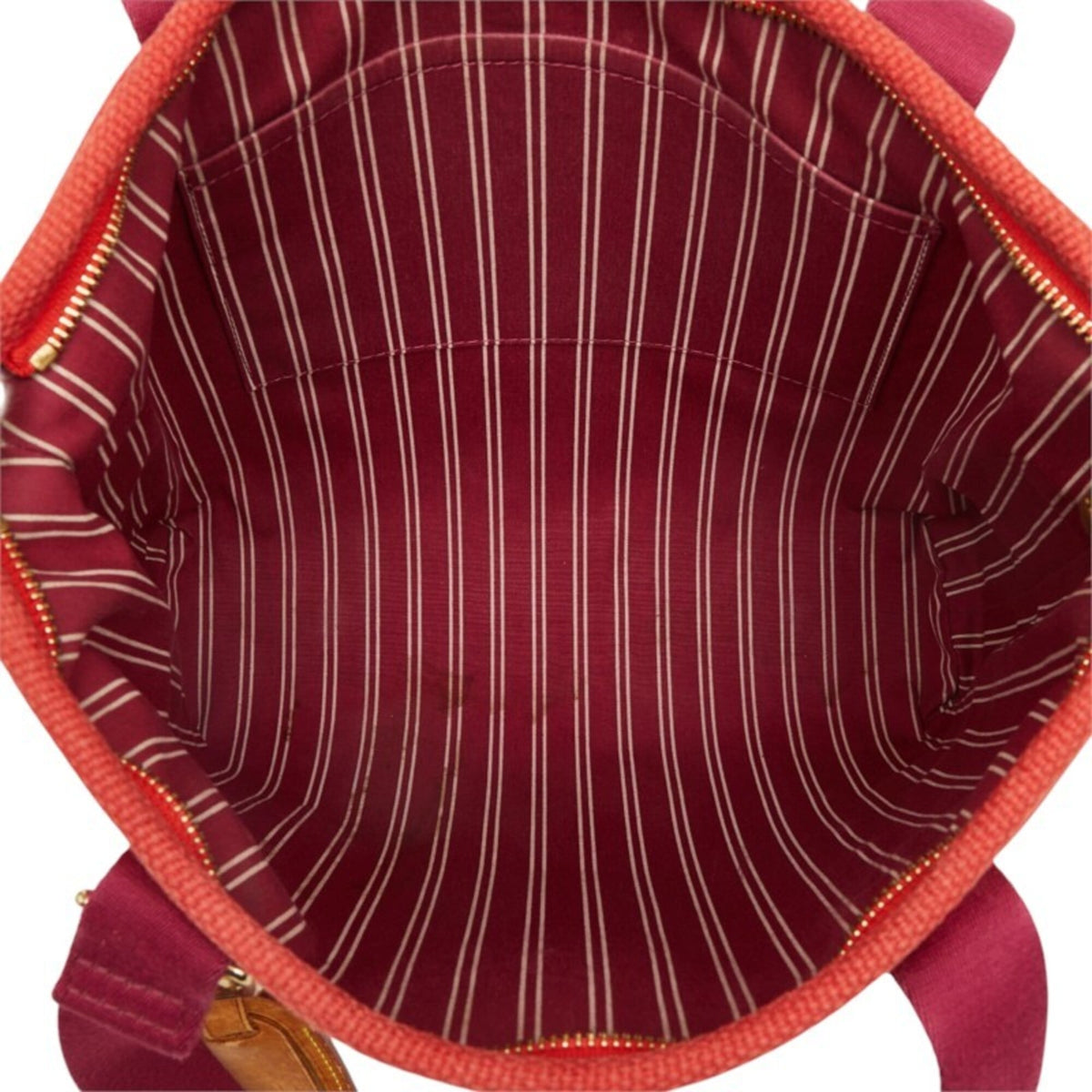 Louis Vuitton Antigua Red Color Rouge Canvas Shoulder Bag Tote Bag (Pre-Owned)