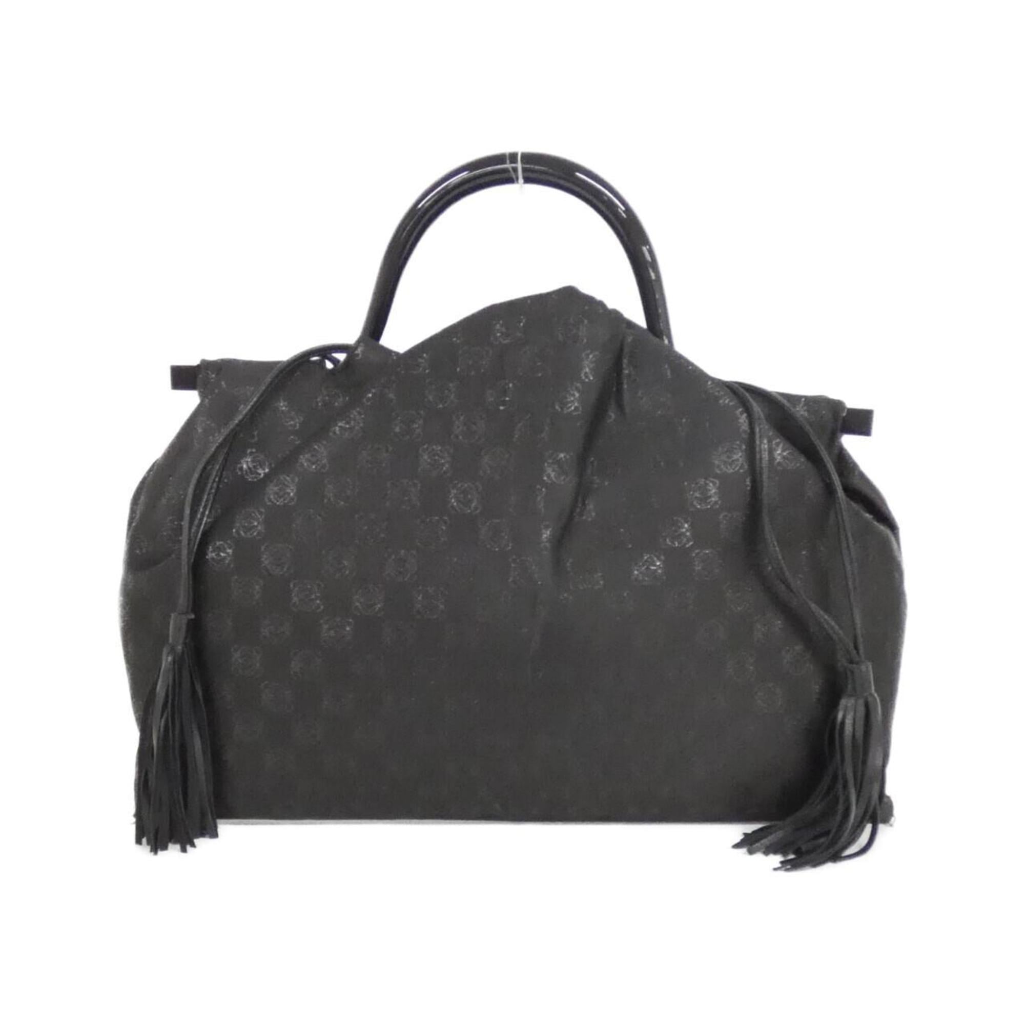 Loewe Black Canvas Handbag (Pre-Owned)