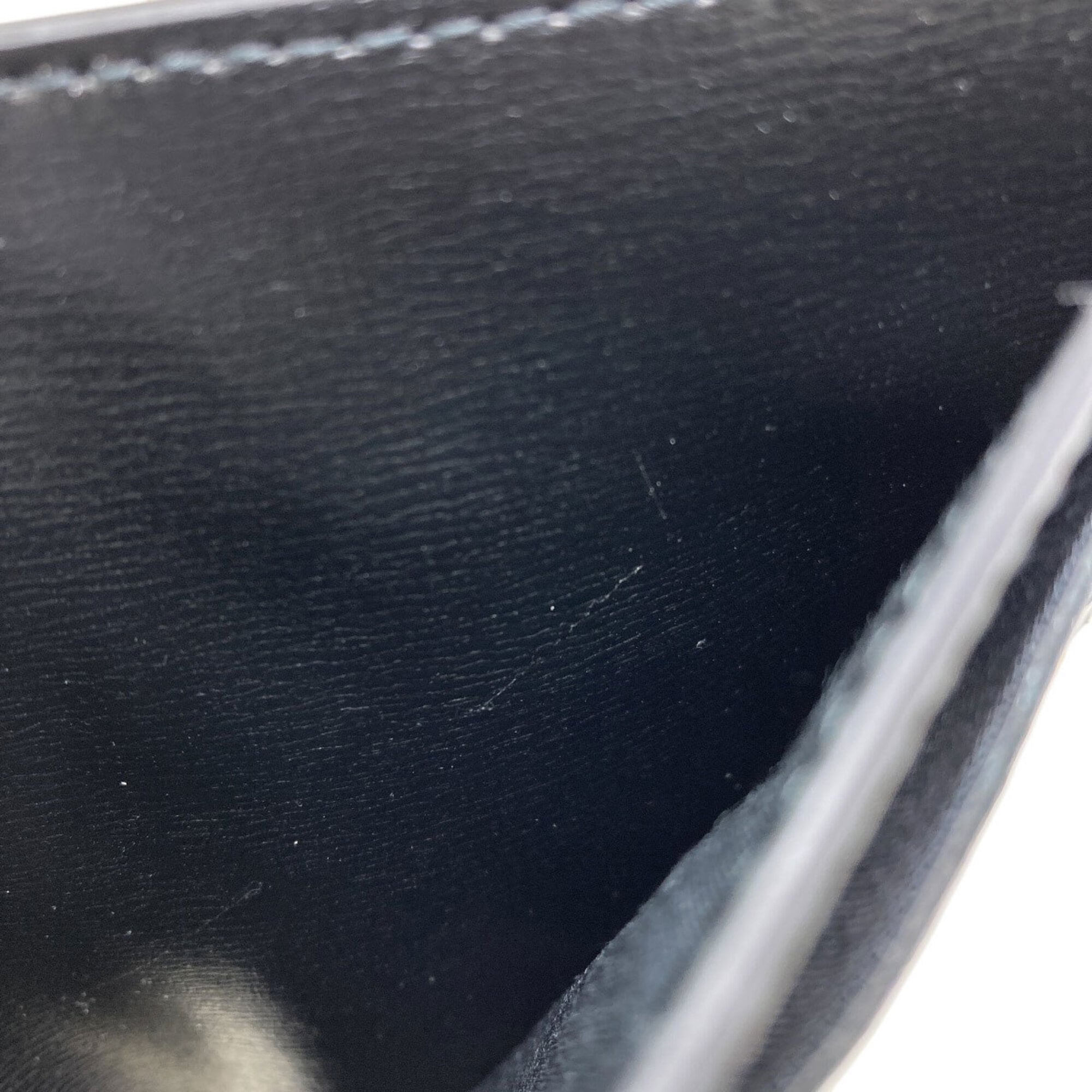 Salvatore Ferragamo Black Leather Wallet (Bi-Fold) (Pre-Owned)