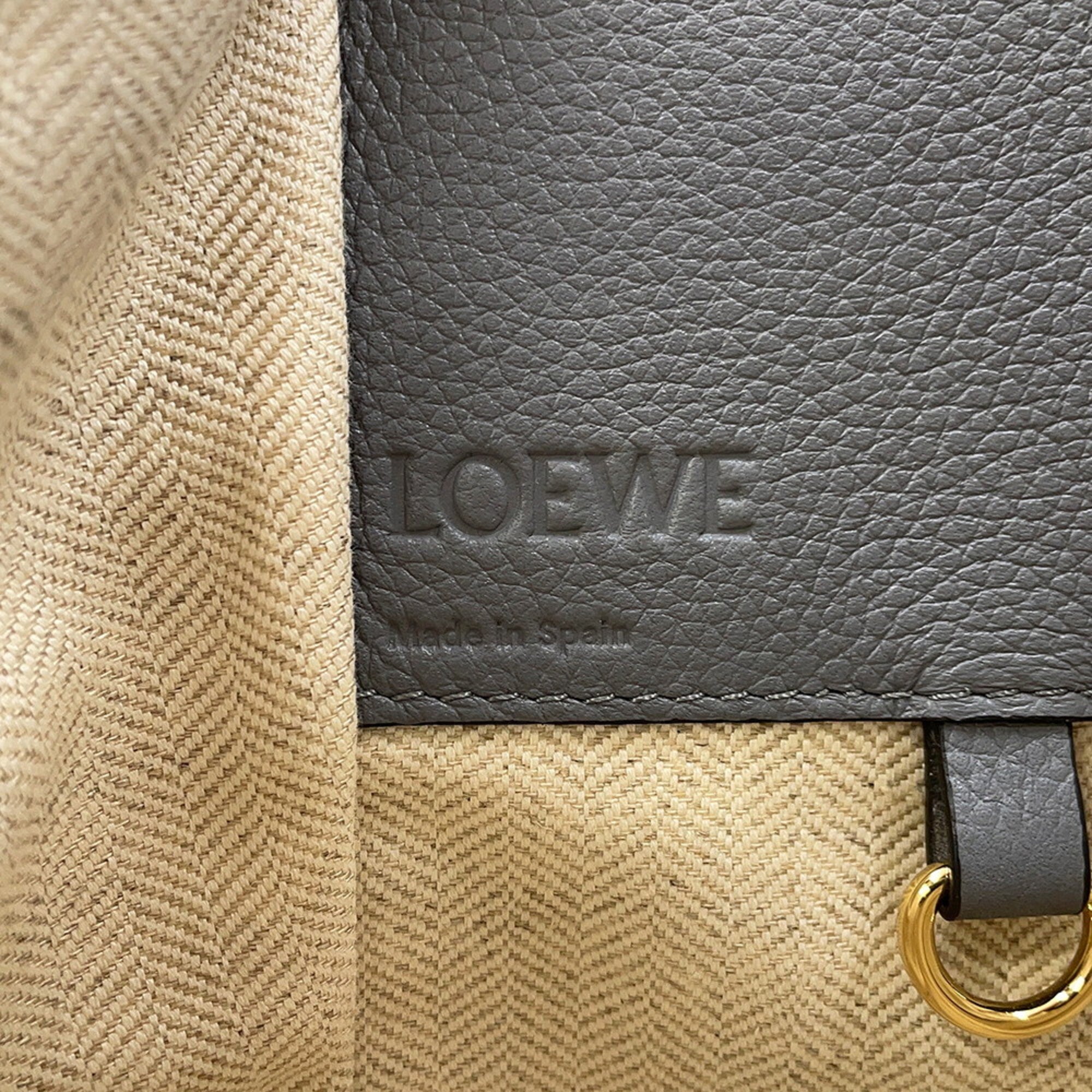 Loewe Hammock Gray Handbag (Pre-Owned)