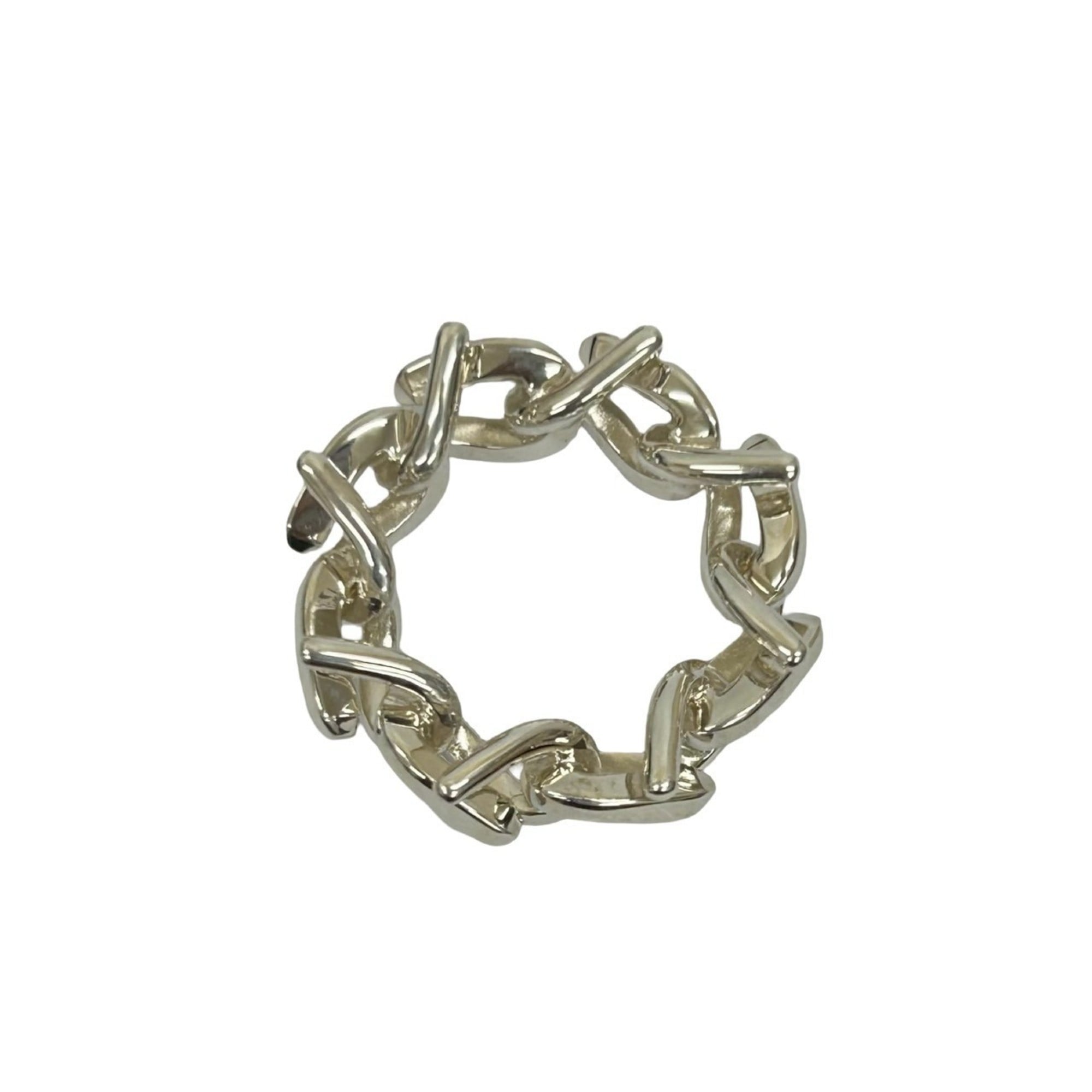 Tiffany Silver Silver 925 Band Ring (Pre-Owned)