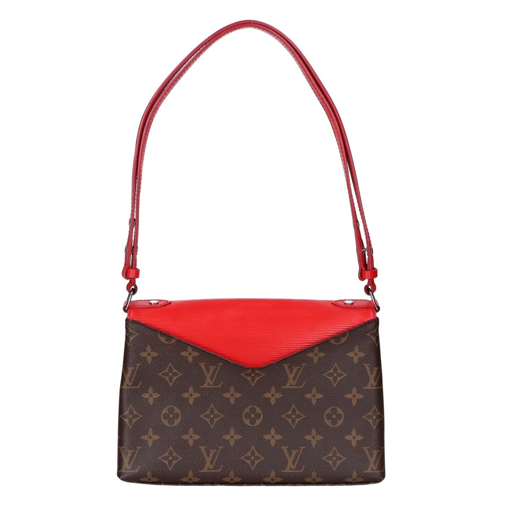 Louis Vuitton Brown Leather Shoulder Bag (Pre-Owned)
