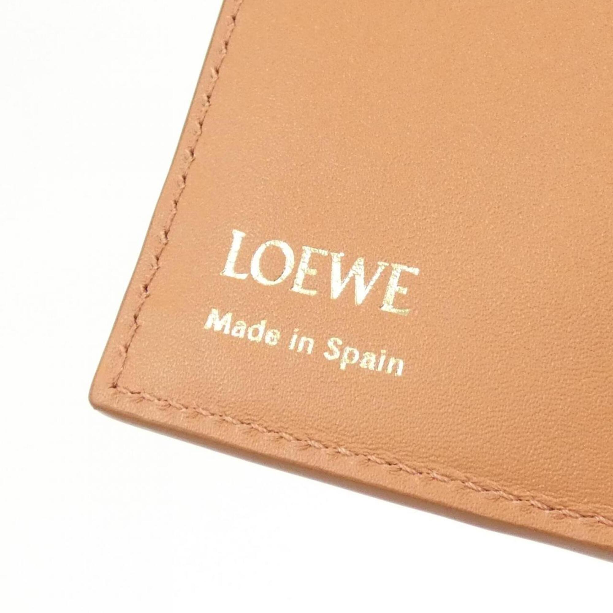 Loewe Brown Leather Wallet (Tri-Fold) (Pre-Owned)