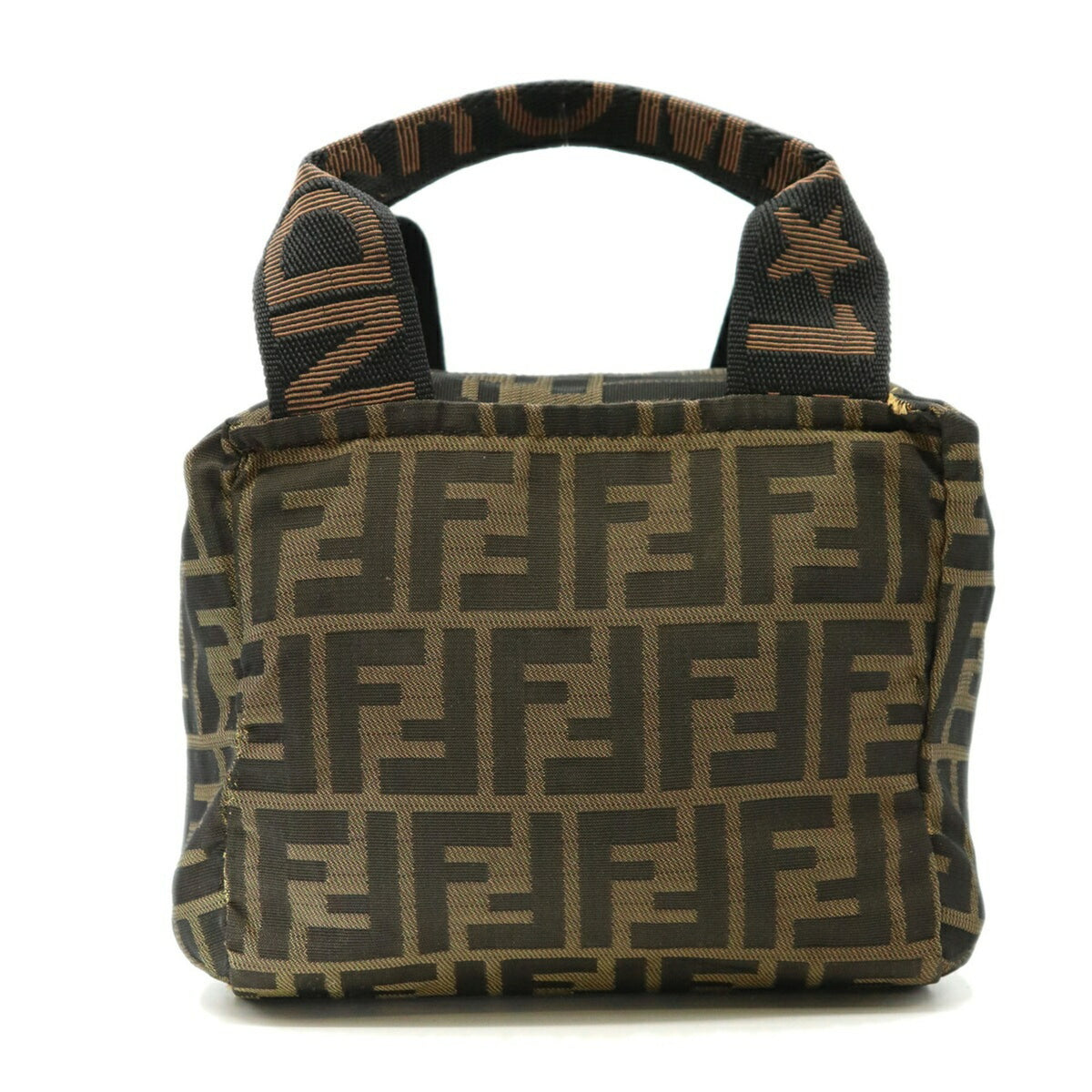 Fendi Khaki Nylon Handbag (Pre-Owned)