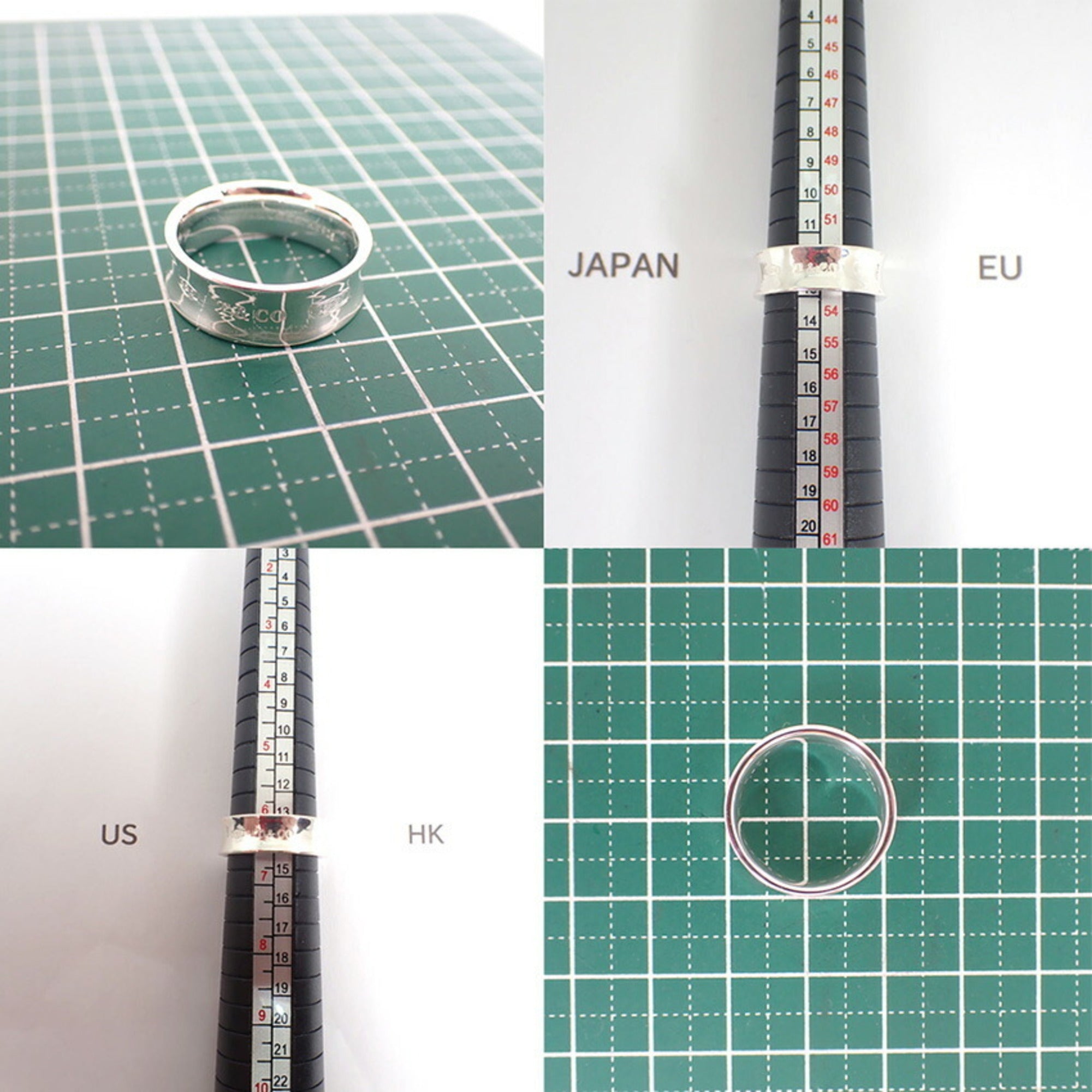 Tiffany Sterling Silver 925 Band Ring (Pre-Owned)