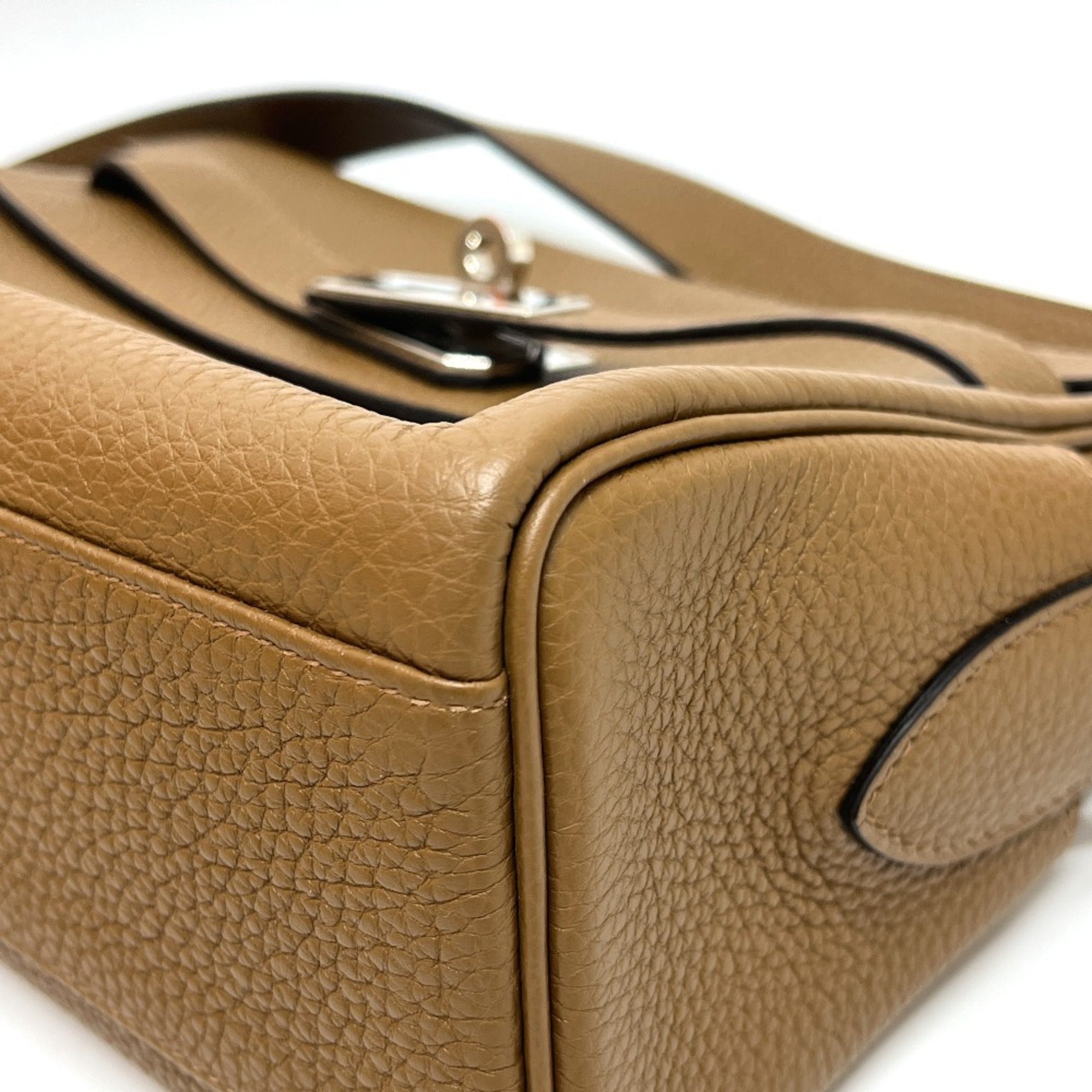 Hermes Kelly Brown Togo Leather Handbag Shoulder Bag (Pre-Owned)