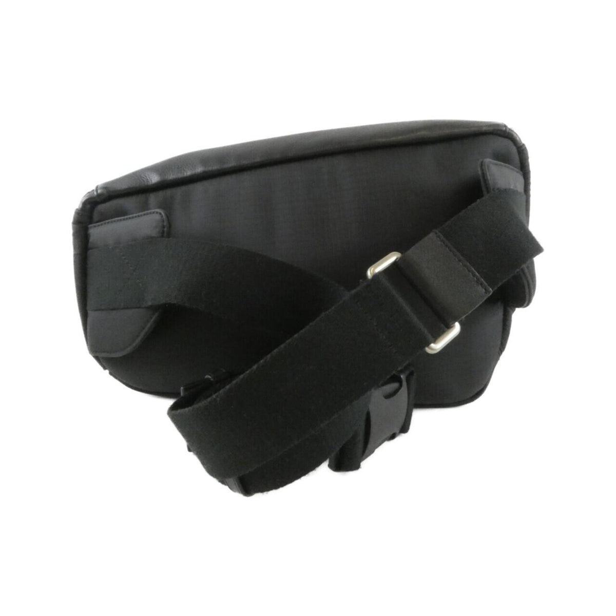 Loewe Black Nylon Leather Shoulder Bag (Pre-Owned)