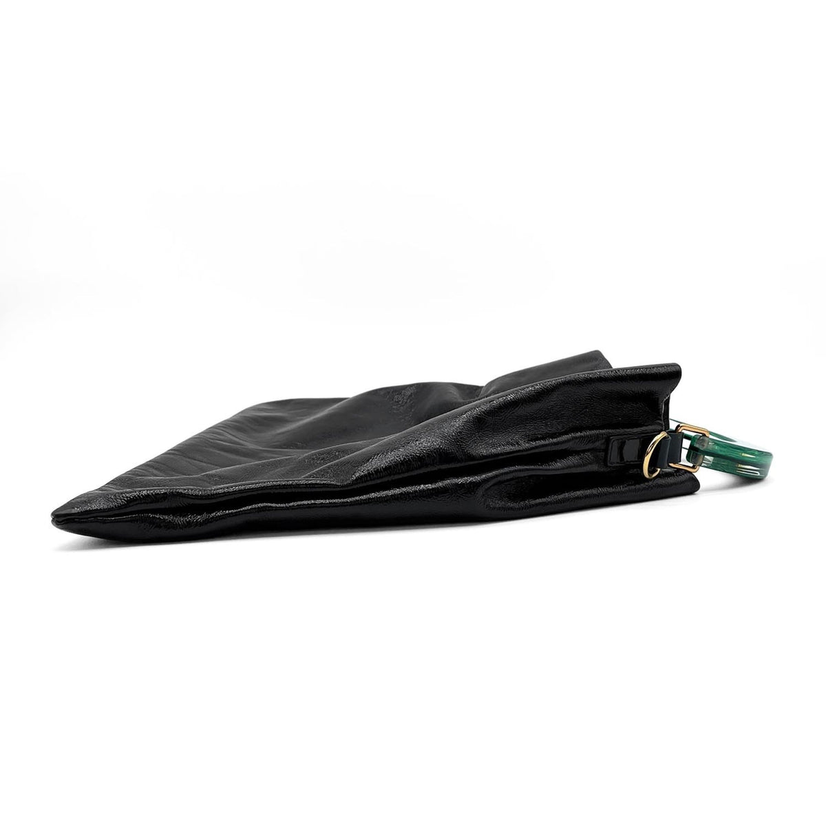 Marni Black Patent Leather Handbag (Pre-Owned)