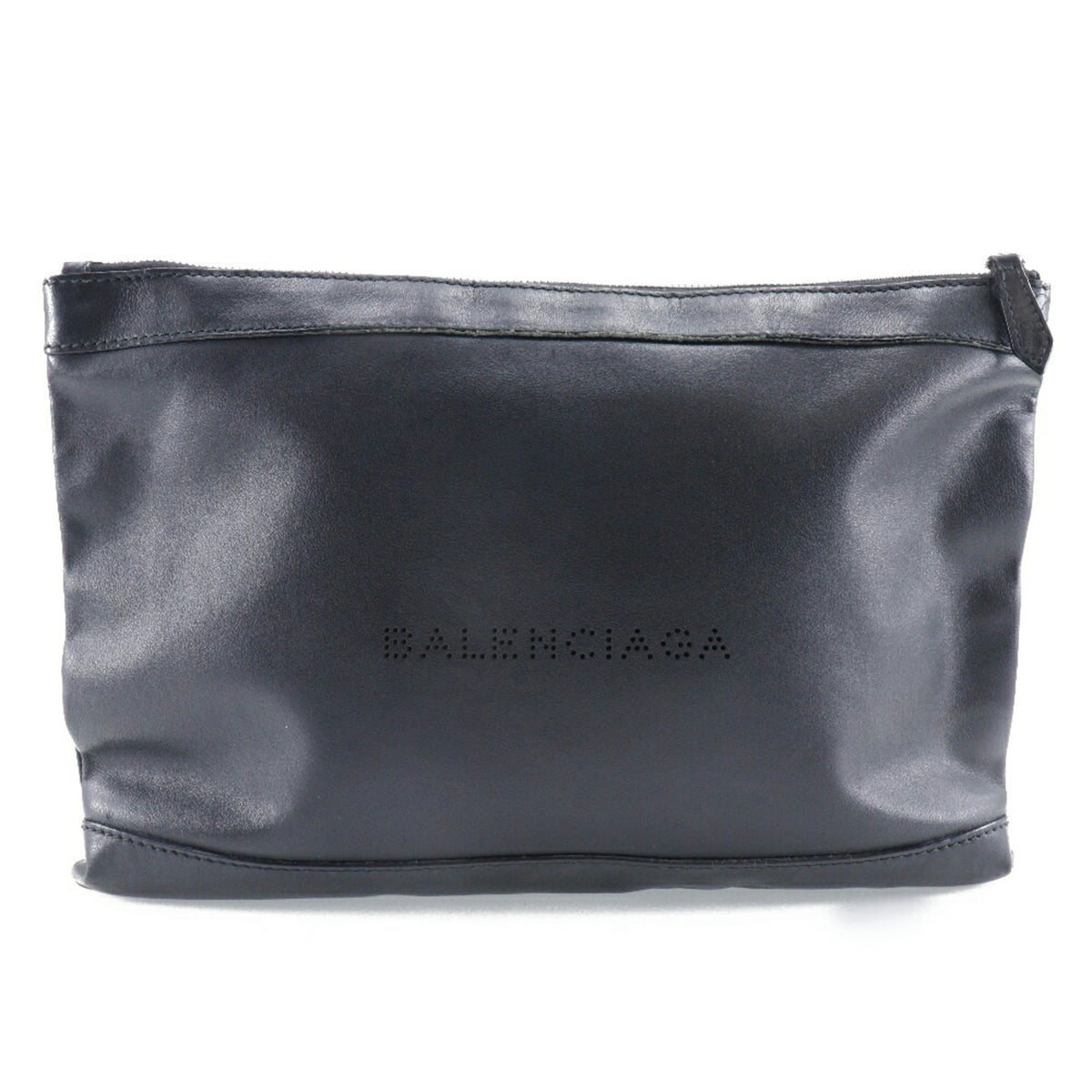 Balenciaga Black Suede Clutch Bag (Pre-Owned)