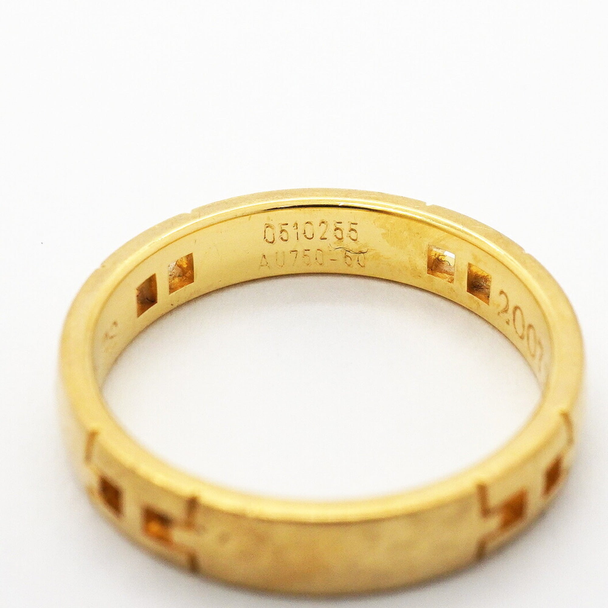 Hermes Yellow Gold (18K) Band Ring (Pre-Owned)