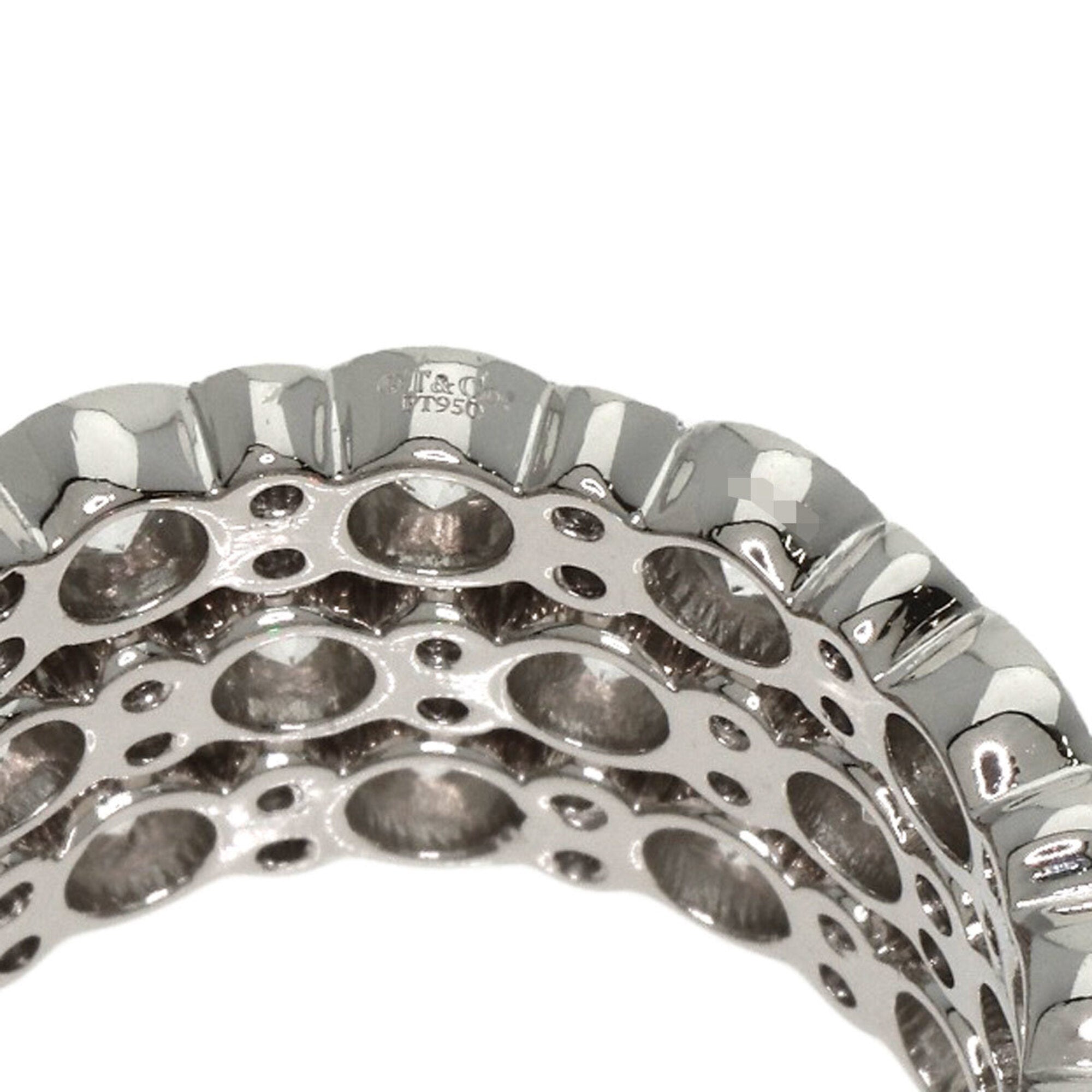Tiffany Platinum 950 Band Ring (Pre-Owned)