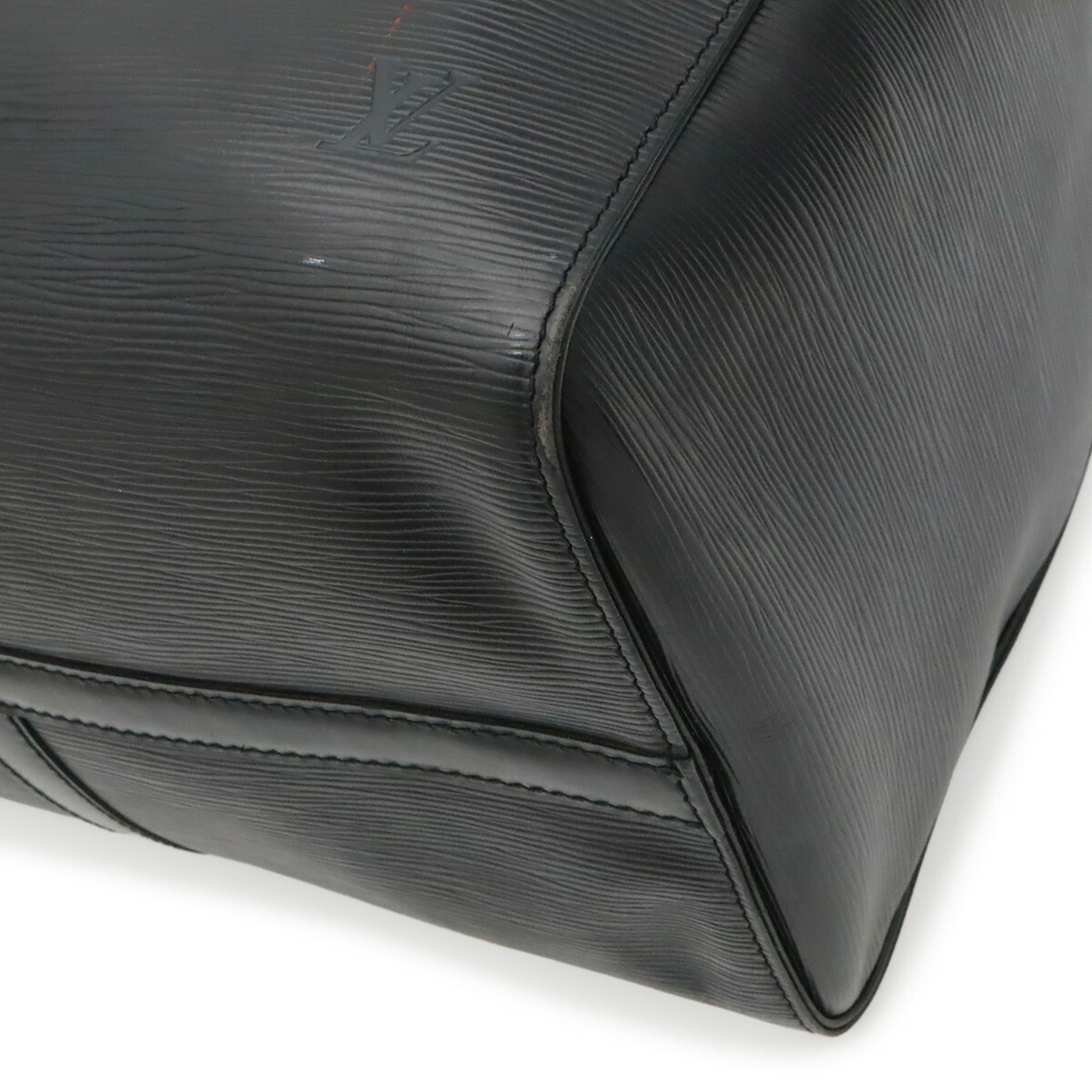 Louis Vuitton Black Noir Epi Leather Boston Bag (Pre-Owned)