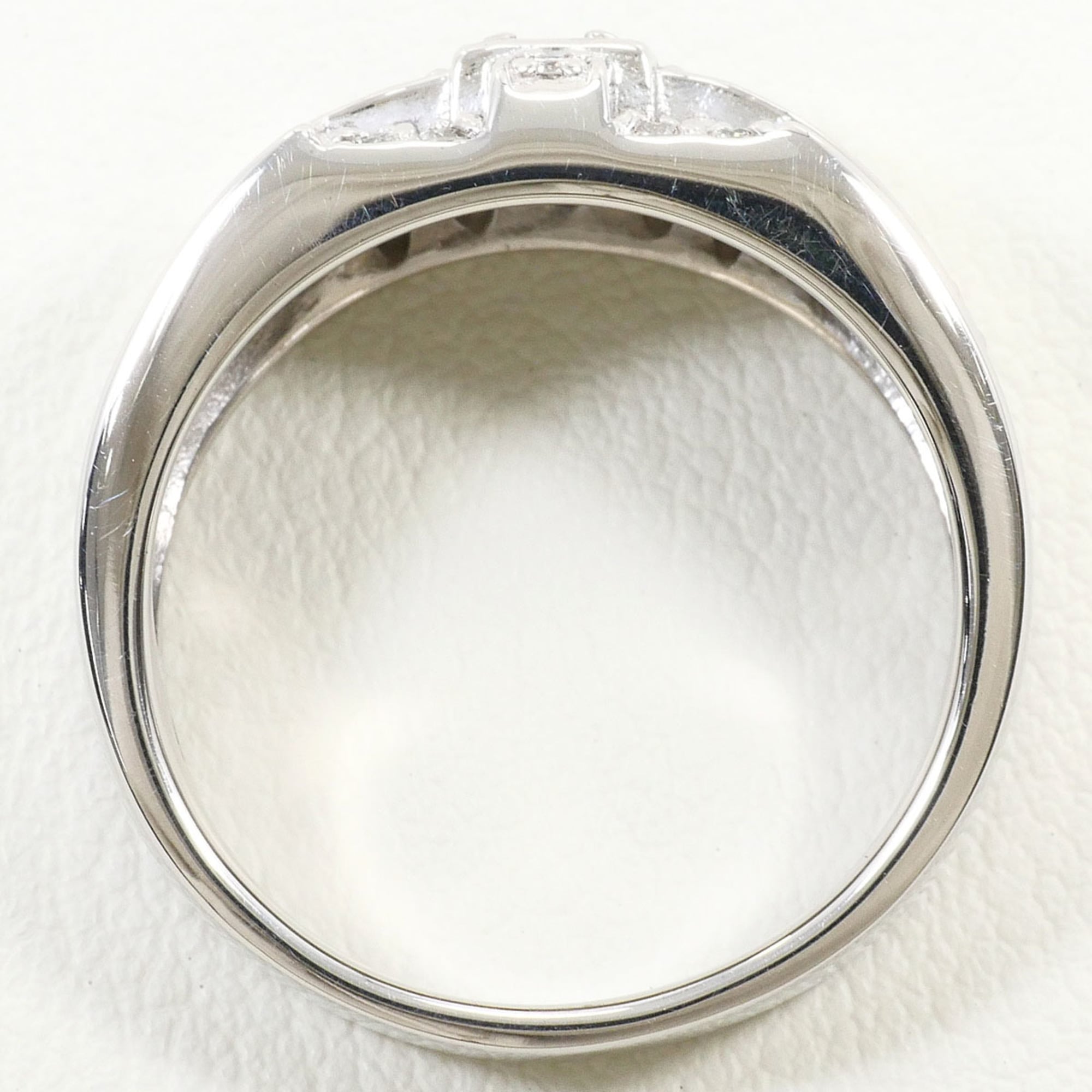 Unbranded White Gold White Gold (18K) Band Ring (Pre-Owned)