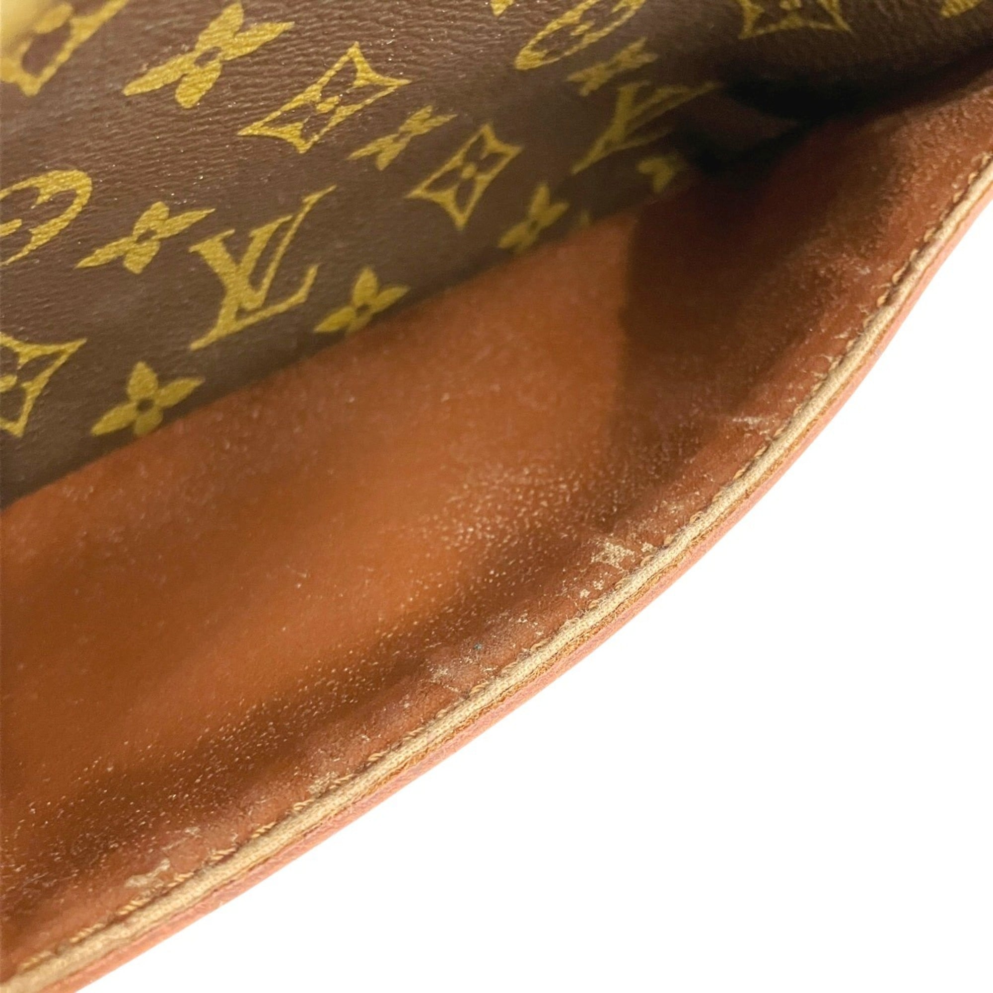 Louis Vuitton Monogram Brown Monogram Clutch Bag (Pre-Owned)