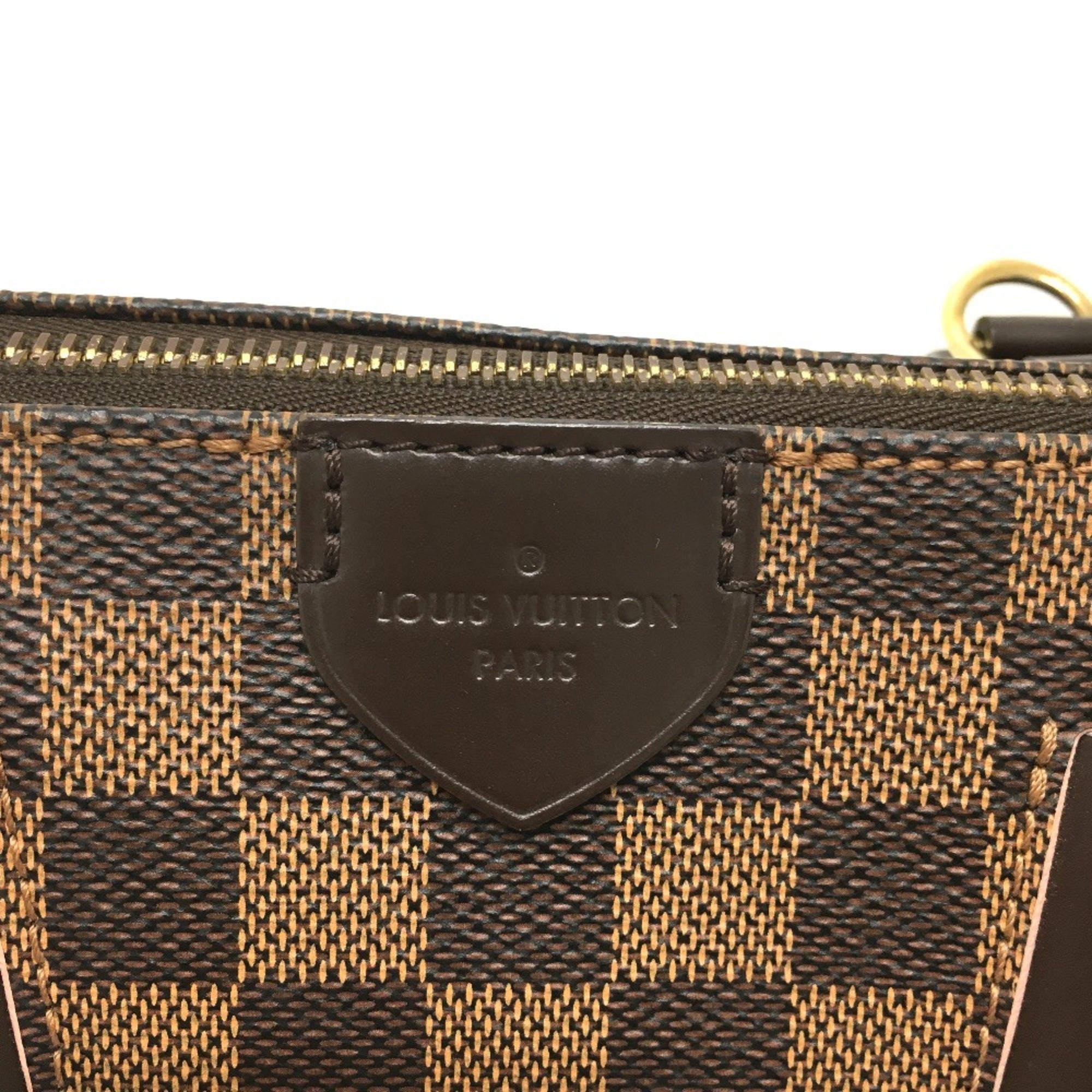 Louis Vuitton Damier Brown Rose Ballerine Damier Canvas Tote Bag (Pre-Owned)