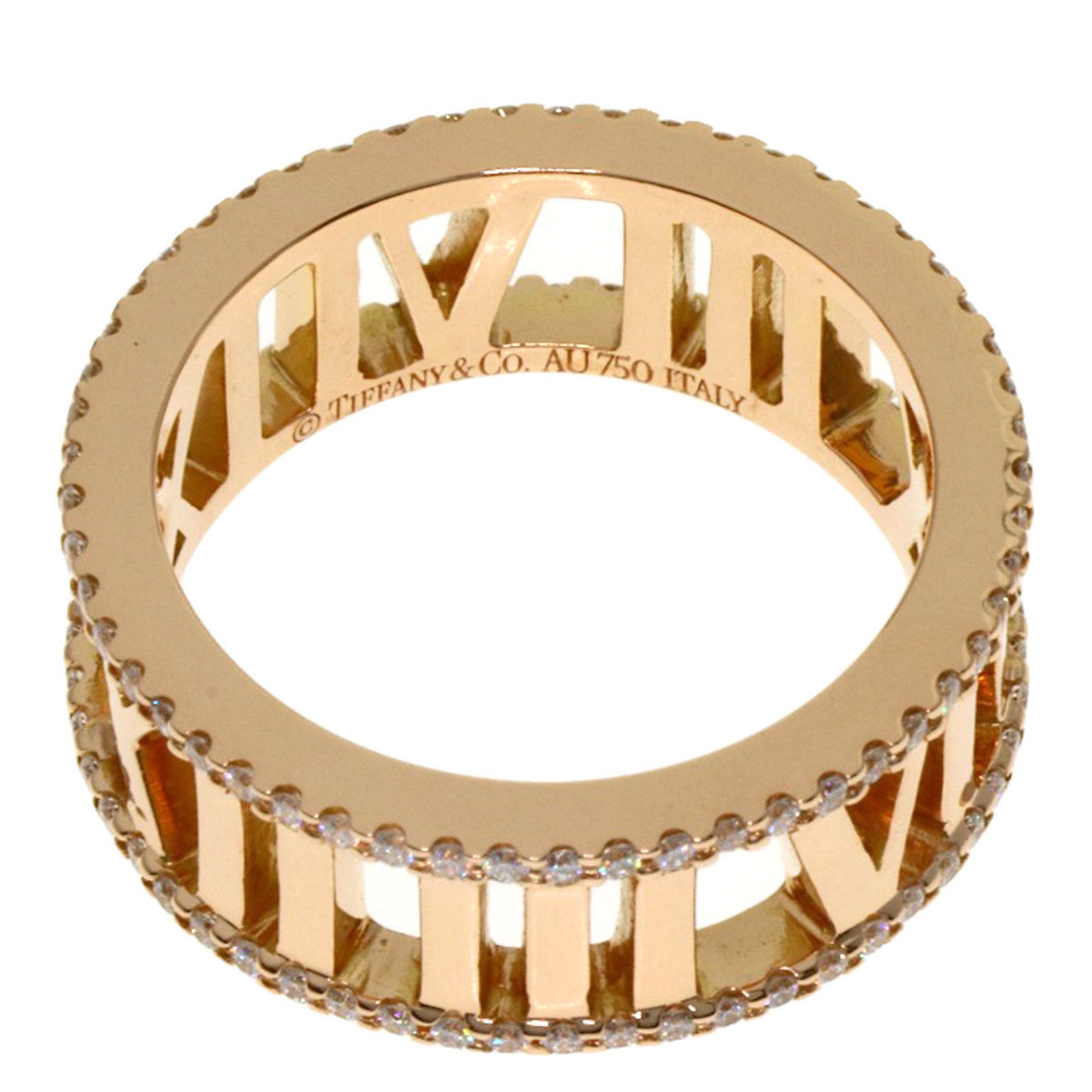 Tiffany Pink Gold (18K) Band Ring (Pre-Owned)