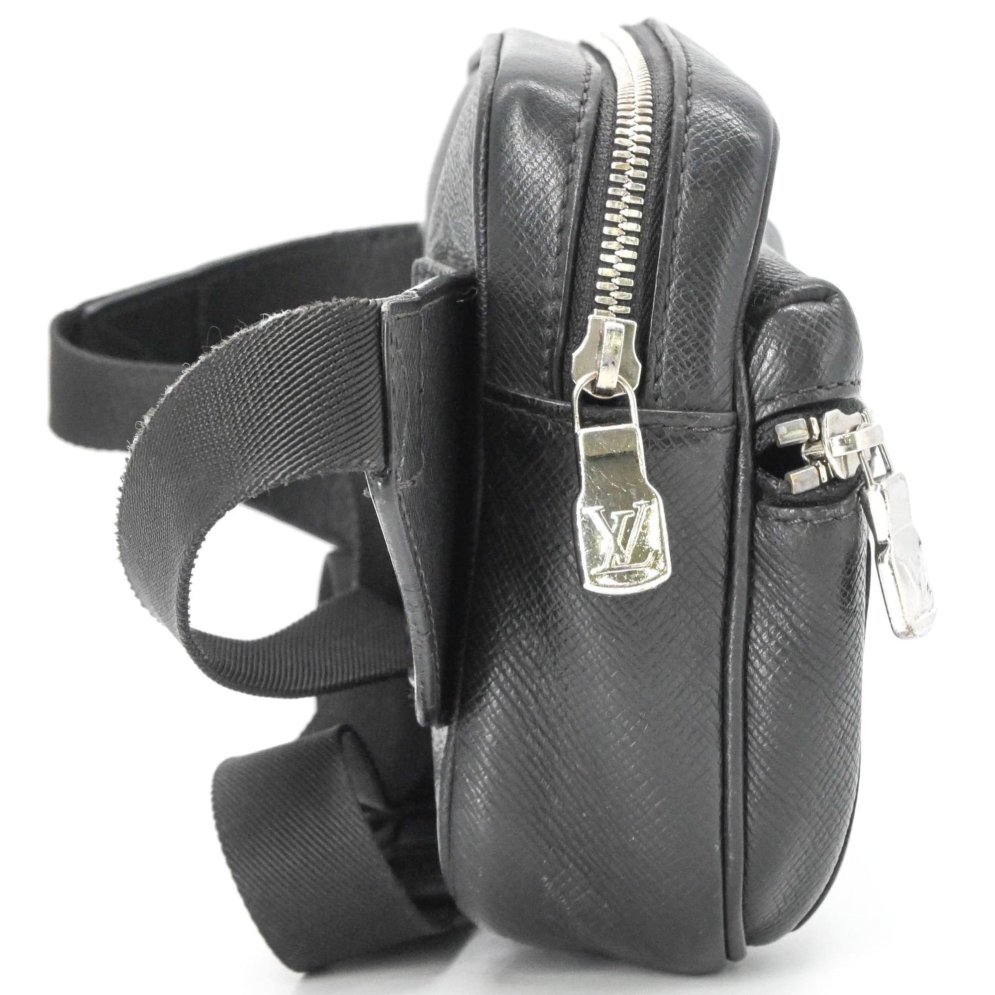 Louis Vuitton Black Noir Taigarama Sling Bag (Pre-Owned)