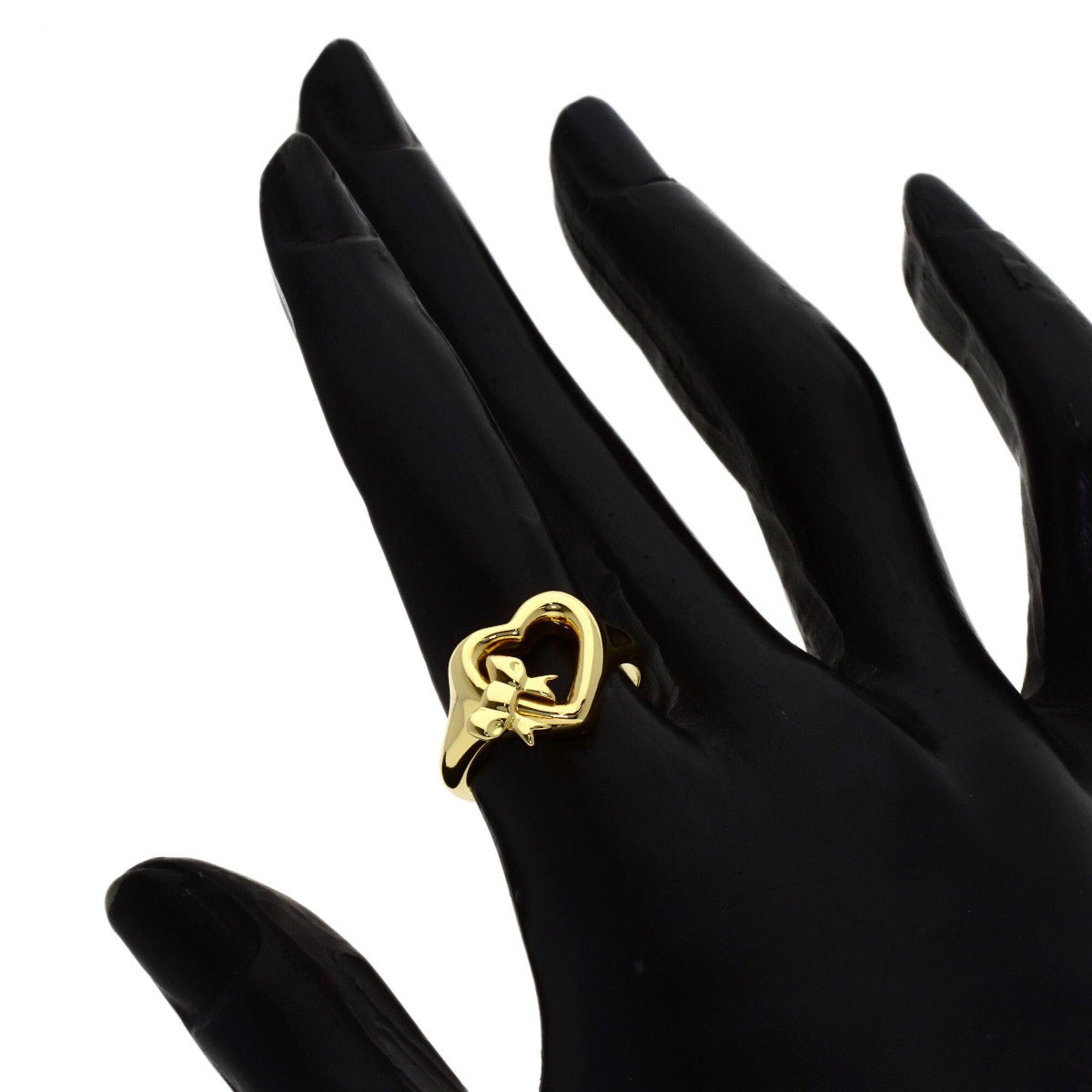 Tiffany Heart Yellow Gold (18K) Band Ring (Pre-Owned)