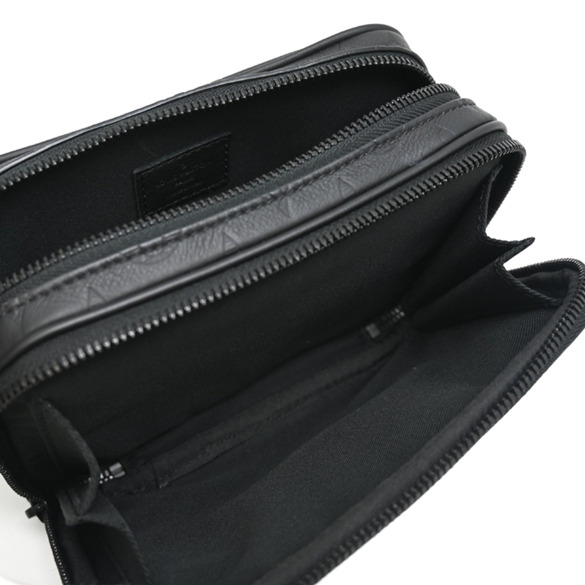 Louis Vuitton Black Monogram Shadow Shoulder Bag (Pre-Owned)