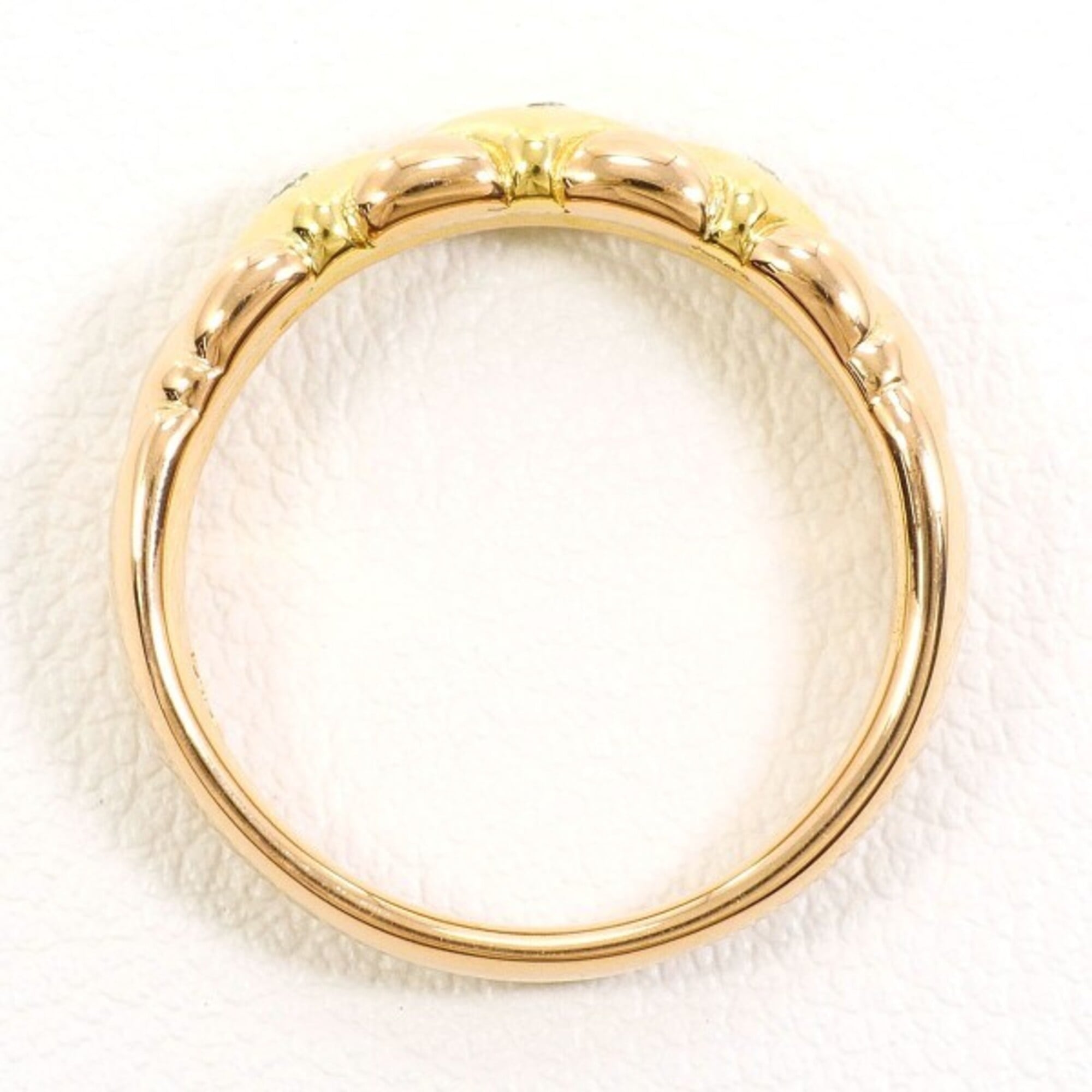 Unbranded Pink Gold Yellow Gold Yellow Gold (18K) Pink Gold (18K) Band Ring (Pre-Owned)