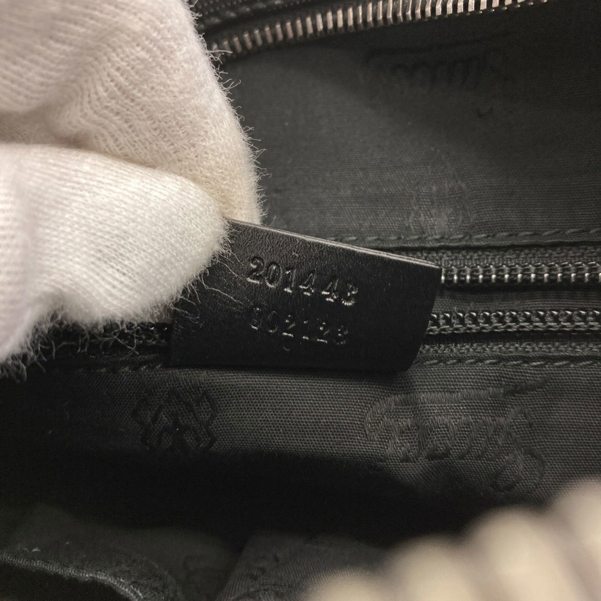 Gucci Black Pvc Shoulder Bag (Pre-Owned)