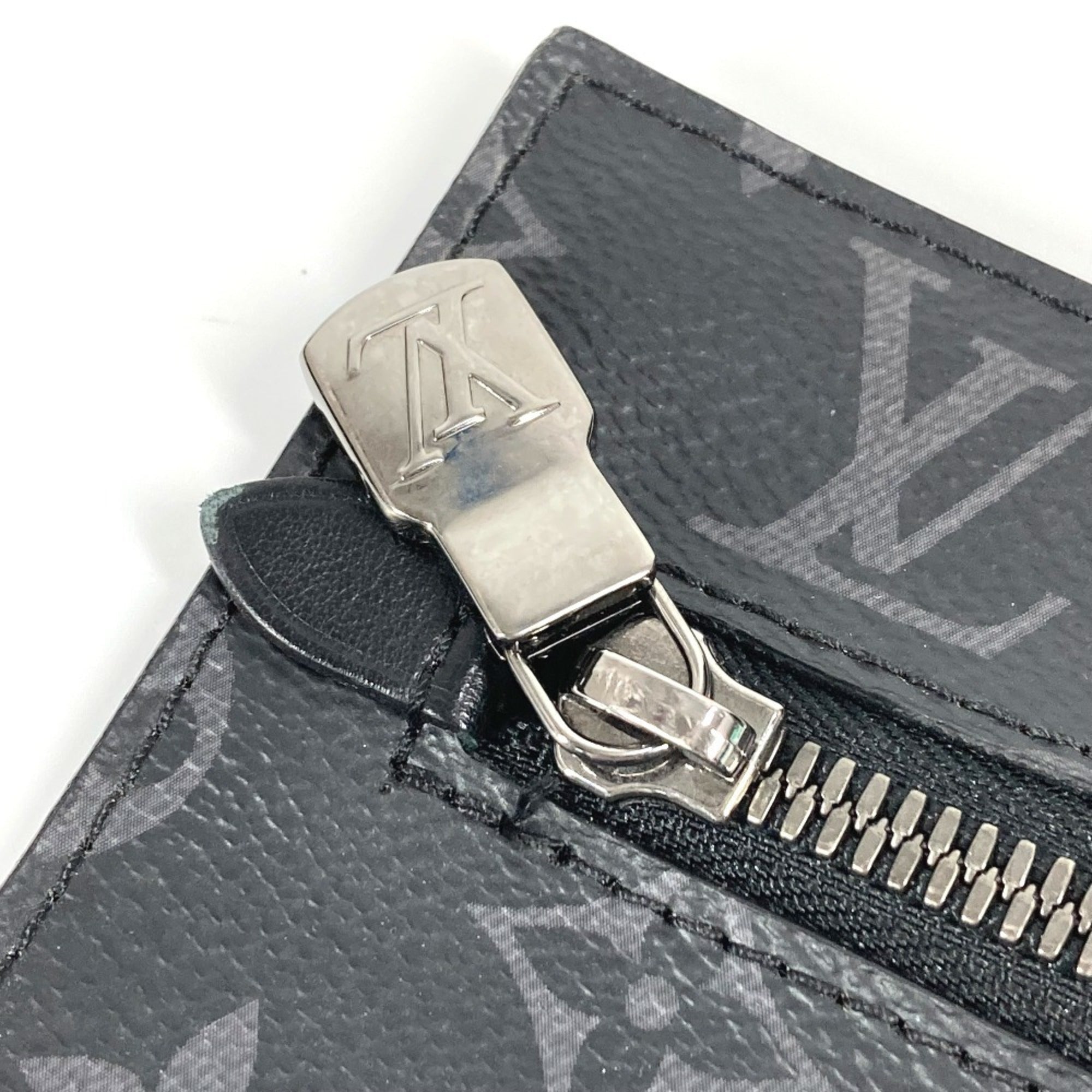Louis Vuitton Black Monogram Eclipse Shoulder Bag Tote Bag (Pre-Owned)