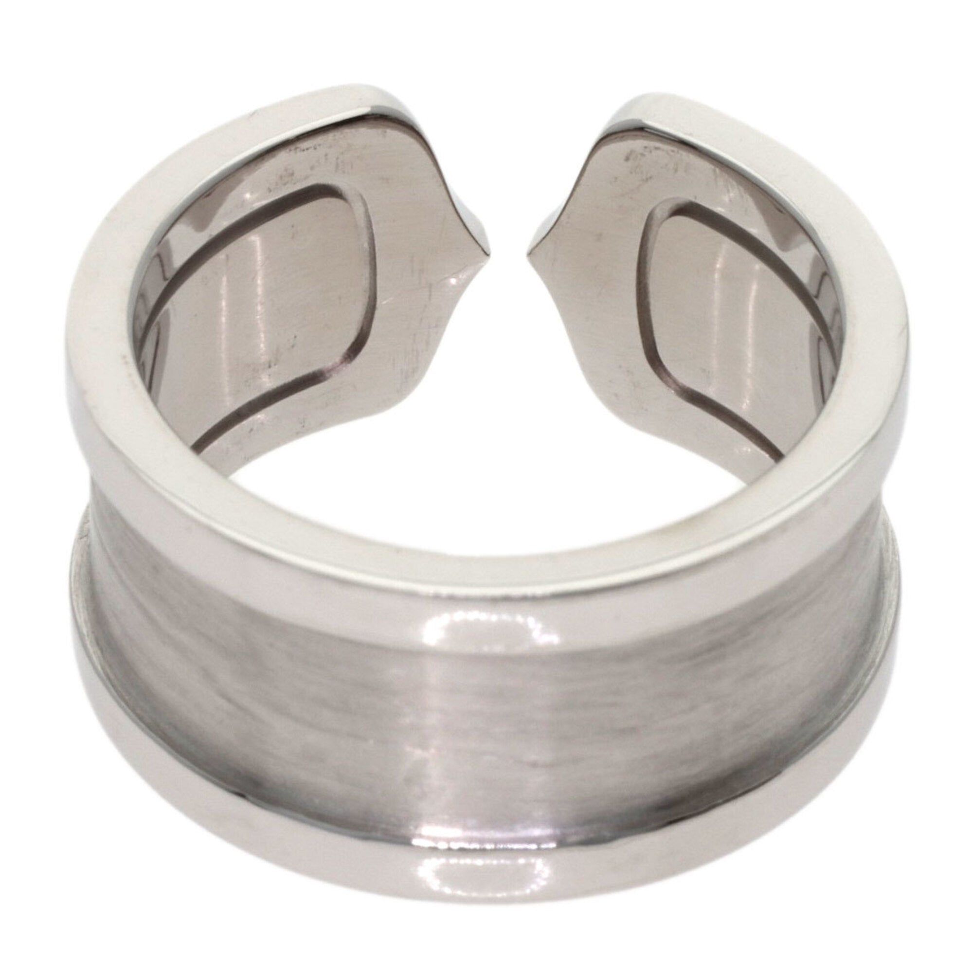 Cartier C2 White Gold (18K) Band Ring (Pre-Owned)