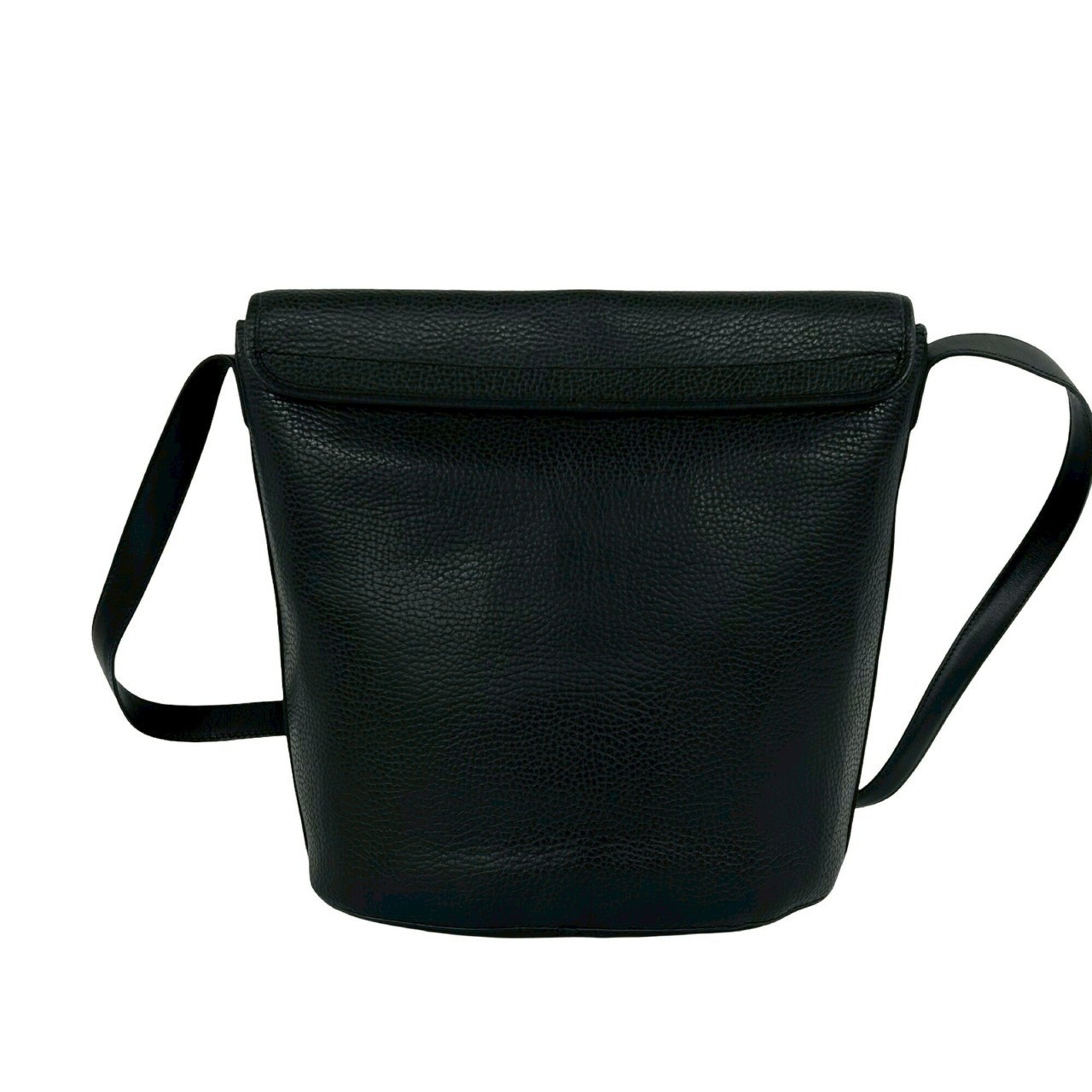 Christian Dior Black Leather Shoulder Bag (Pre-Owned)