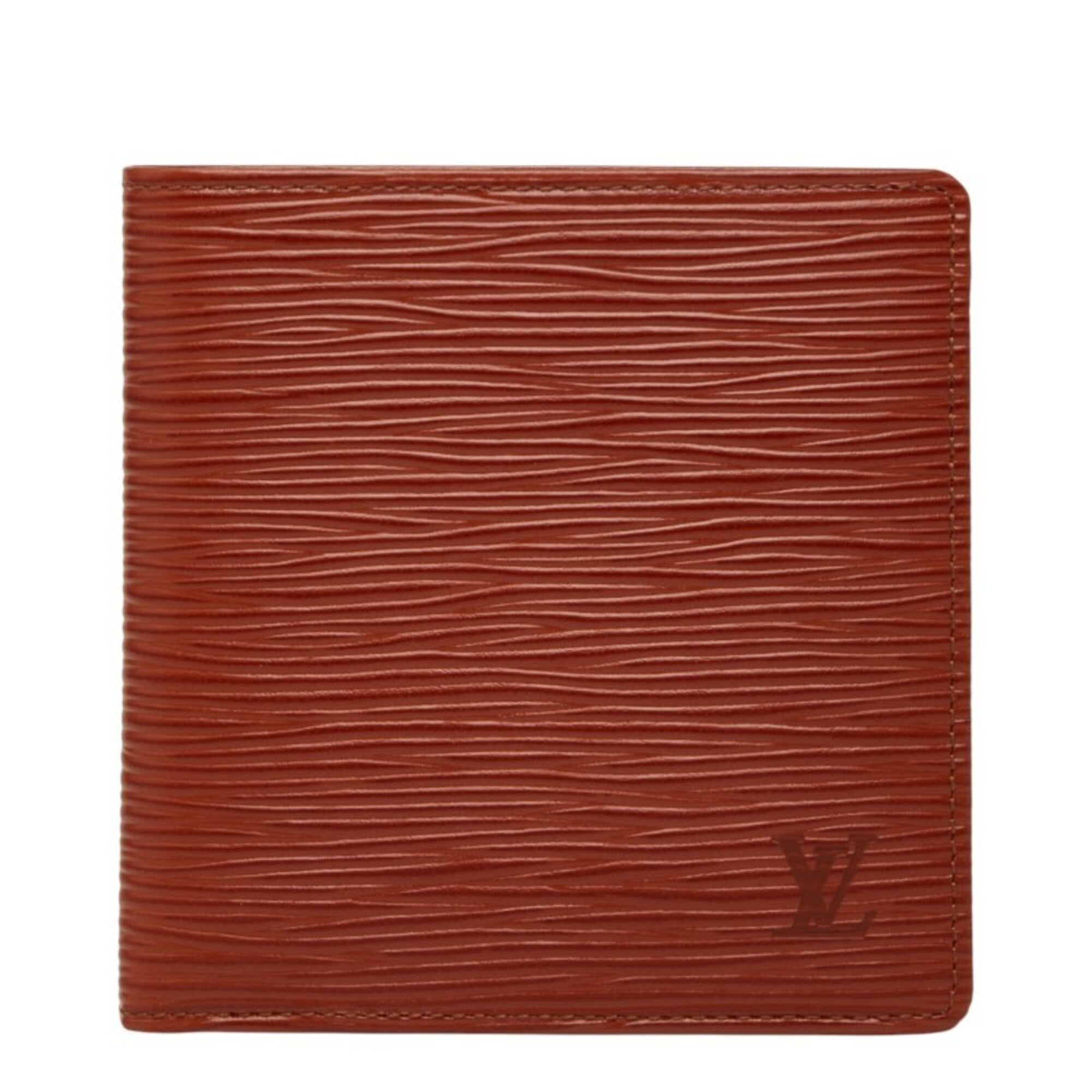 Louis Vuitton Epi Kenyan Brown Leather Wallet (Bi-Fold) (Pre-Owned)