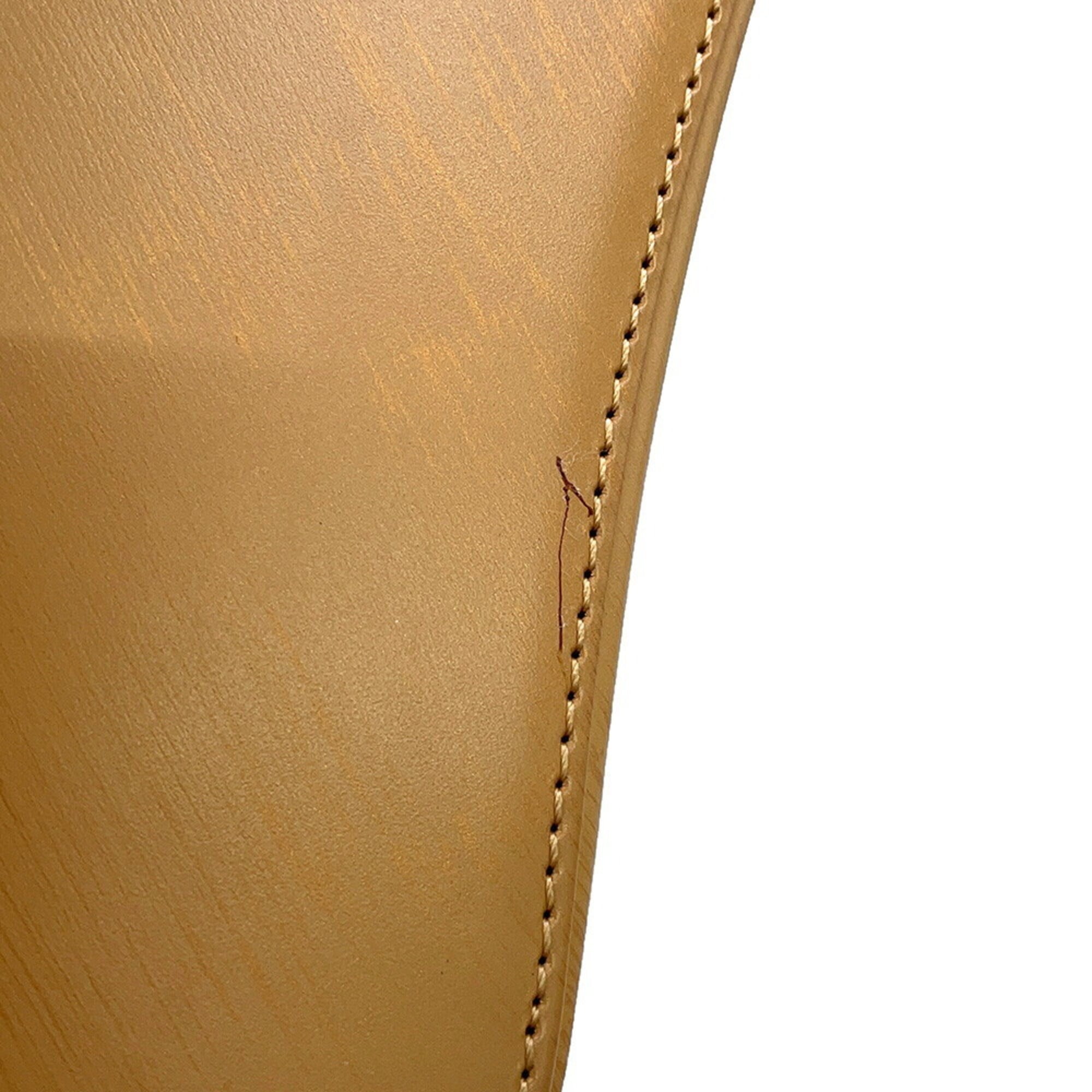 Cartier Beige Leather Handbag (Pre-Owned)
