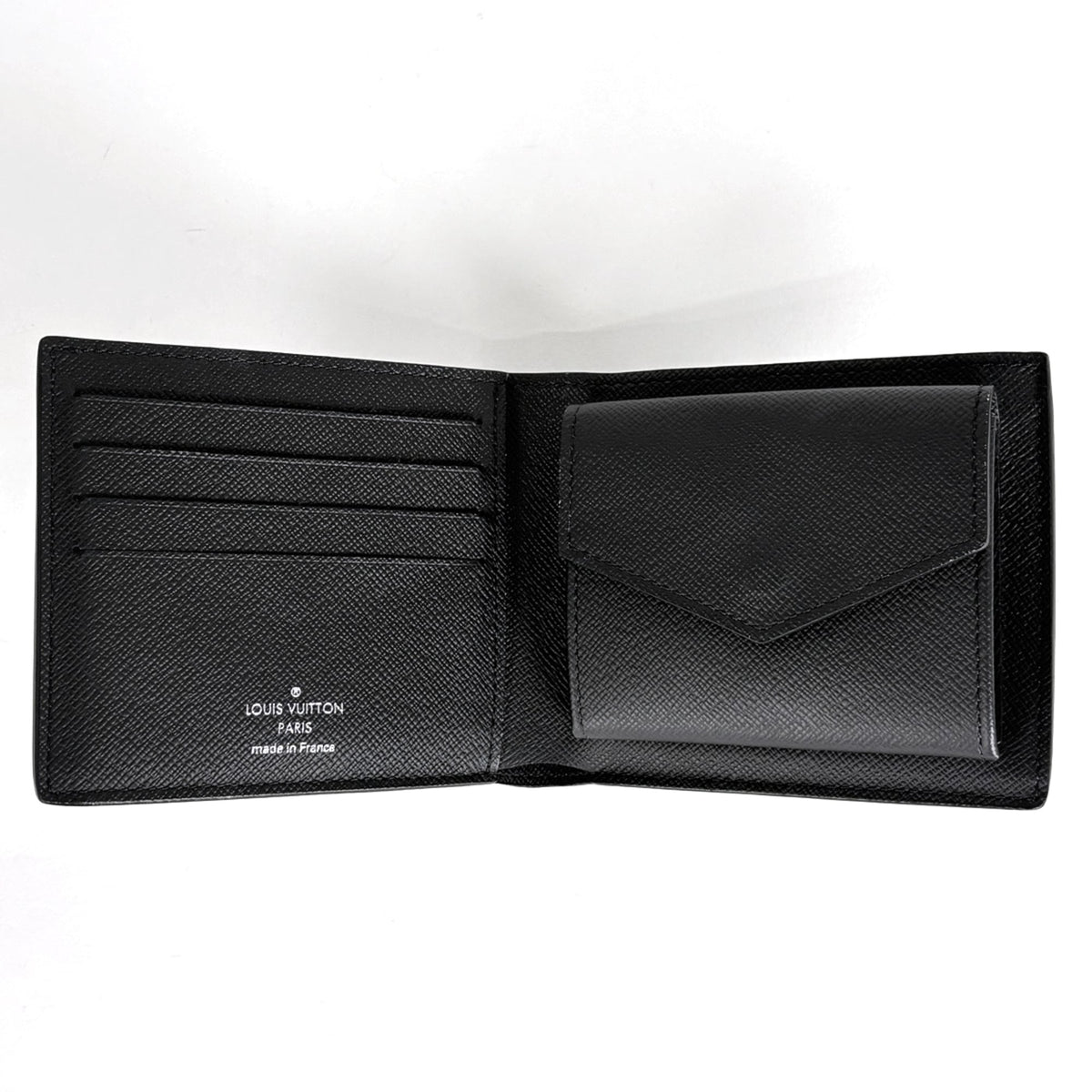 Louis Vuitton Black Monogram Eclipse Wallet (Bi-Fold) (Pre-Owned)