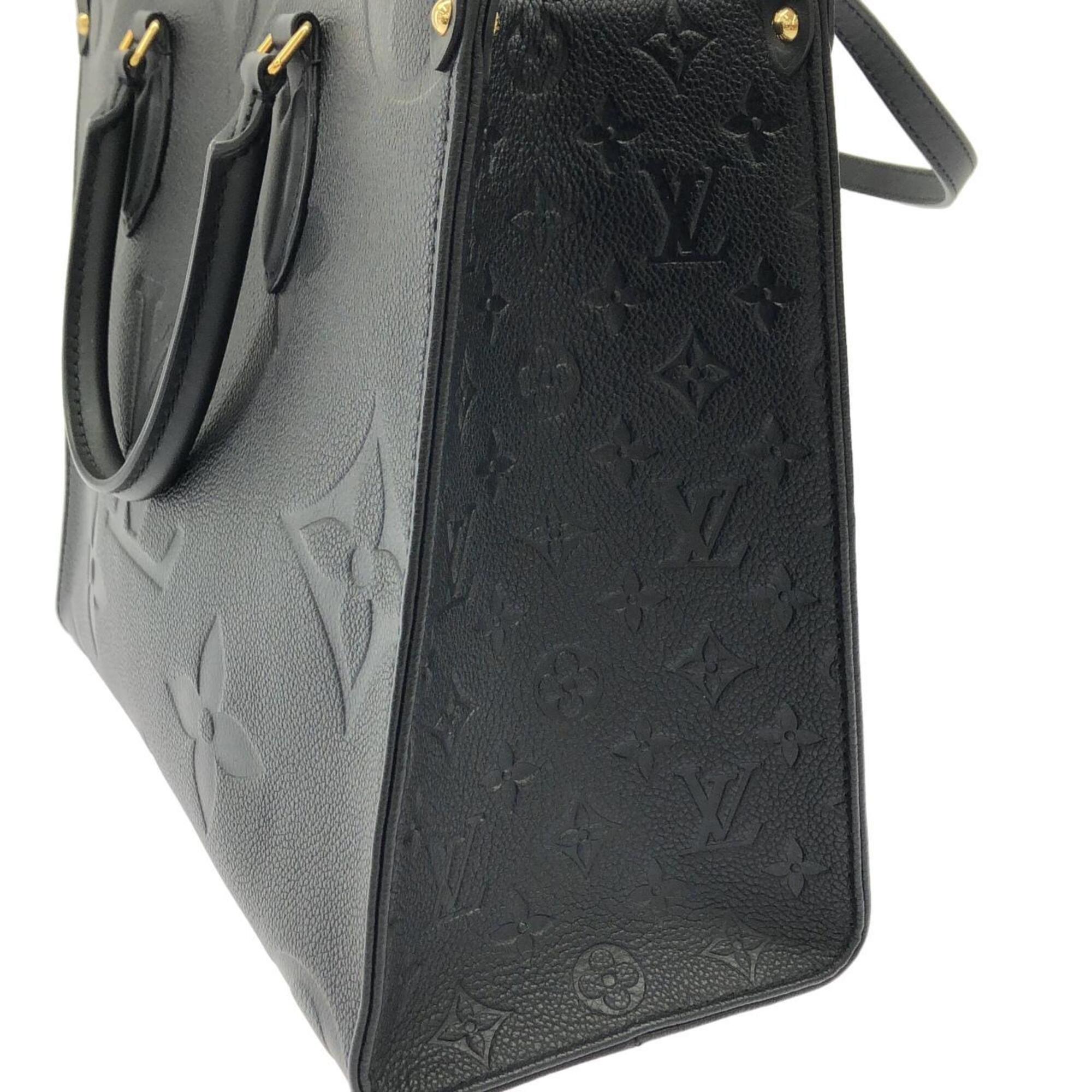 Louis Vuitton Monogram Empreinte Black Monogram Empreinte Handbag (Pre-Owned)