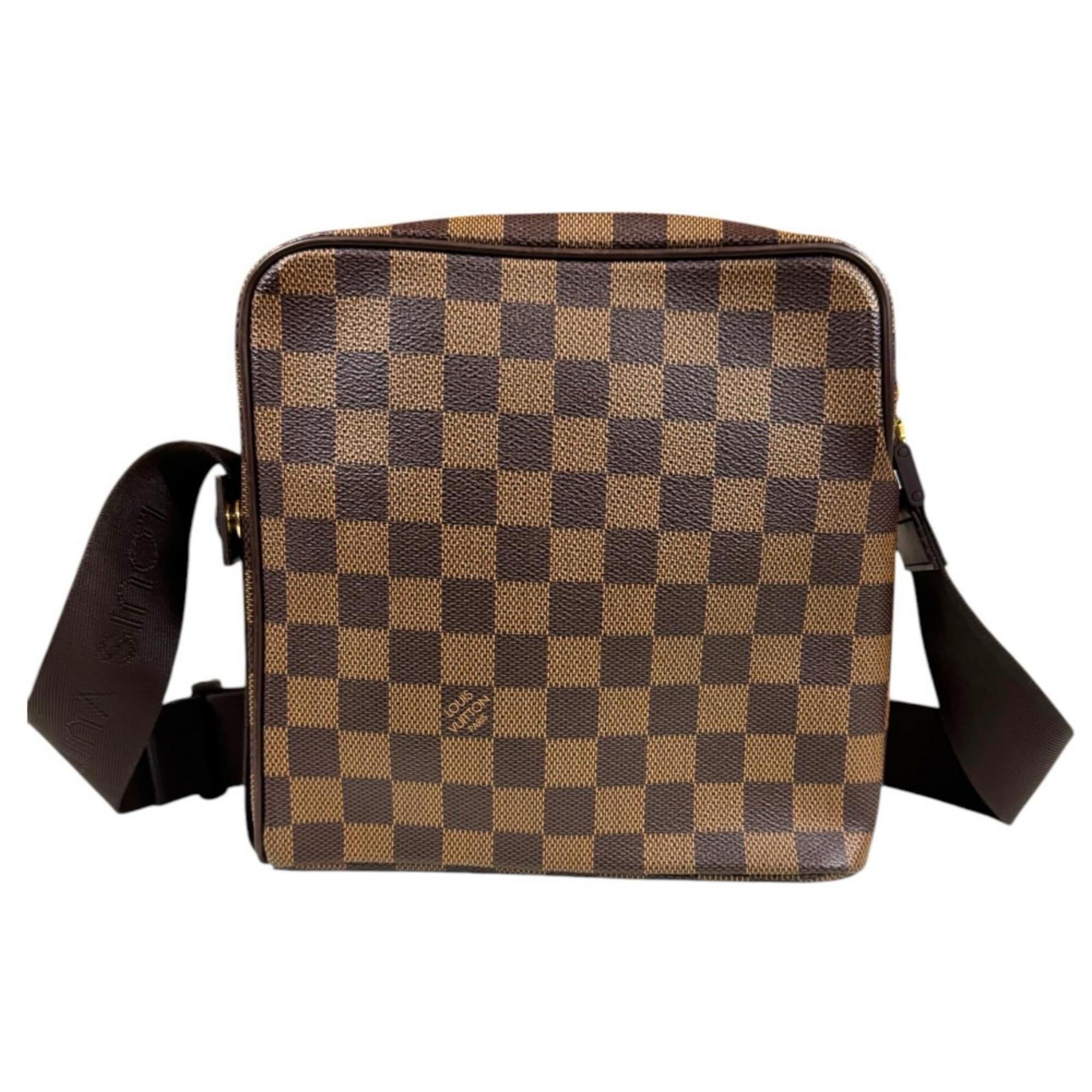 Louis Vuitton Damier Brown Damier Canvas Shoulder Bag (Pre-Owned)