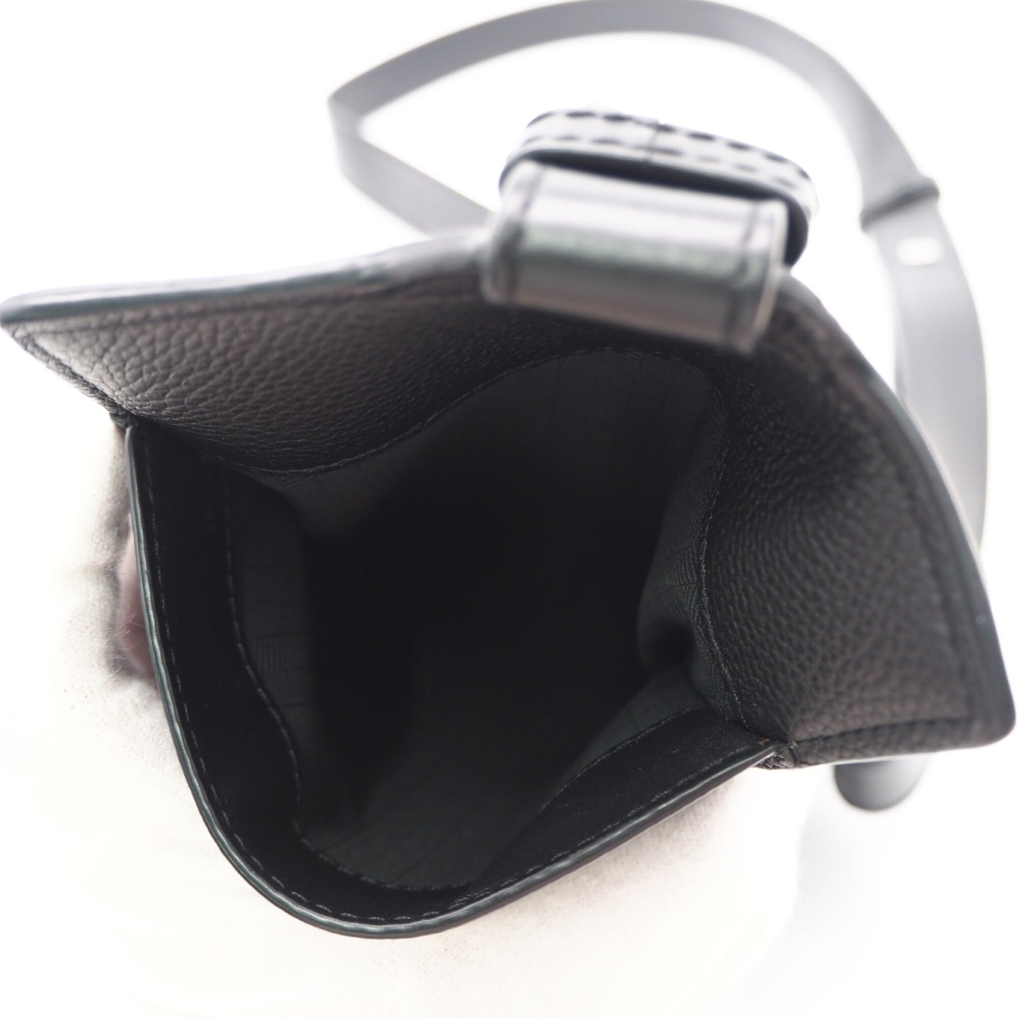 Loewe Black Leather Sling Bag (Pre-Owned)
