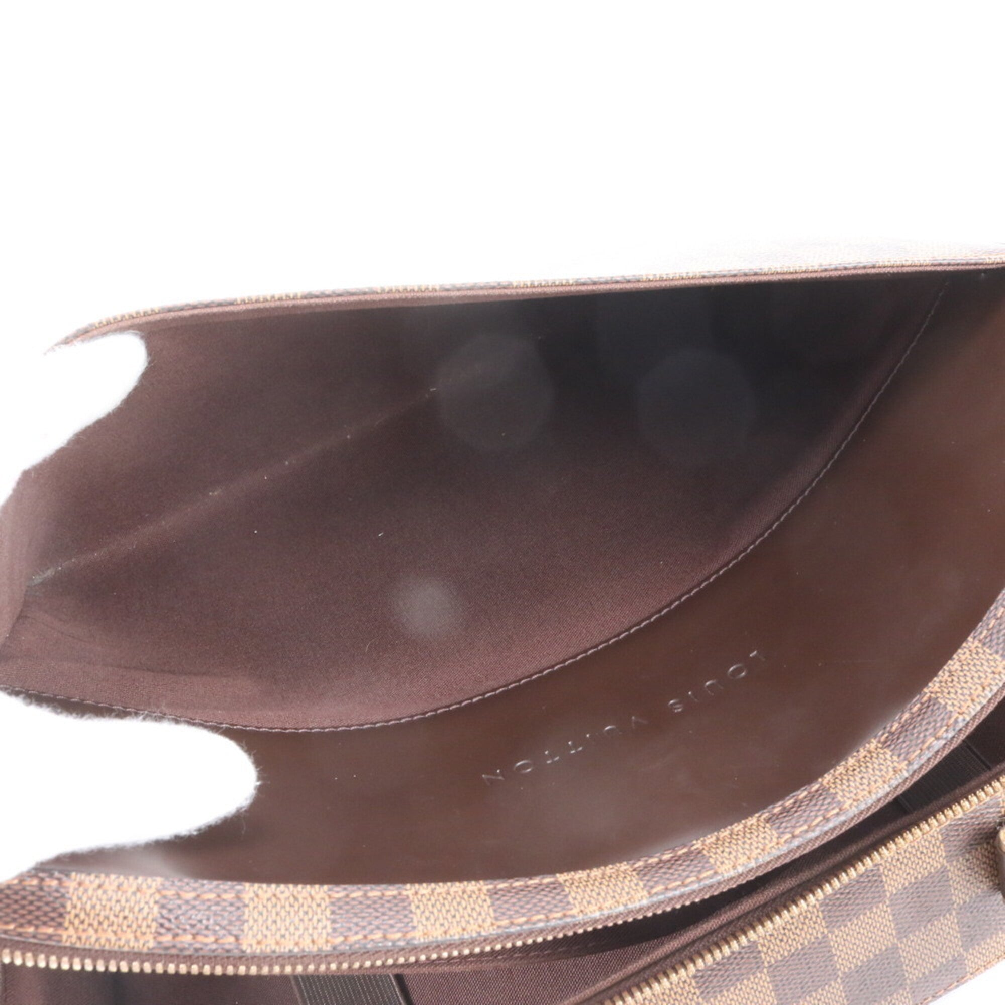 Louis Vuitton Brown Galle Coated Canvas Leather Handbag (Pre-Owned)