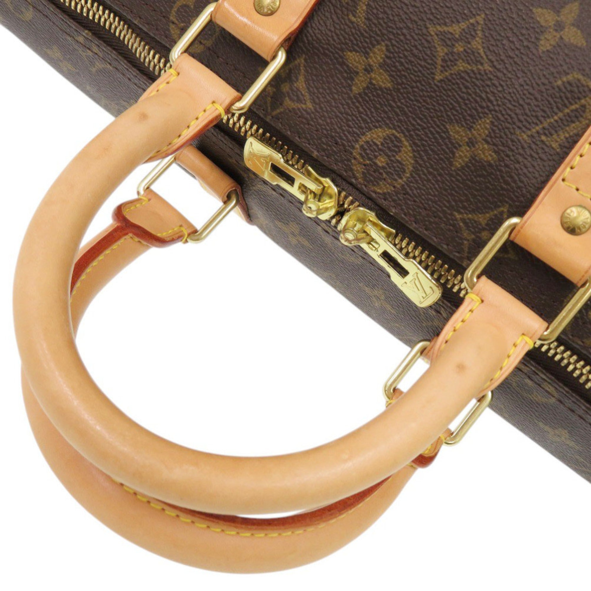 Louis Vuitton Brown Monogram Monogram Boston Bag (Pre-Owned)