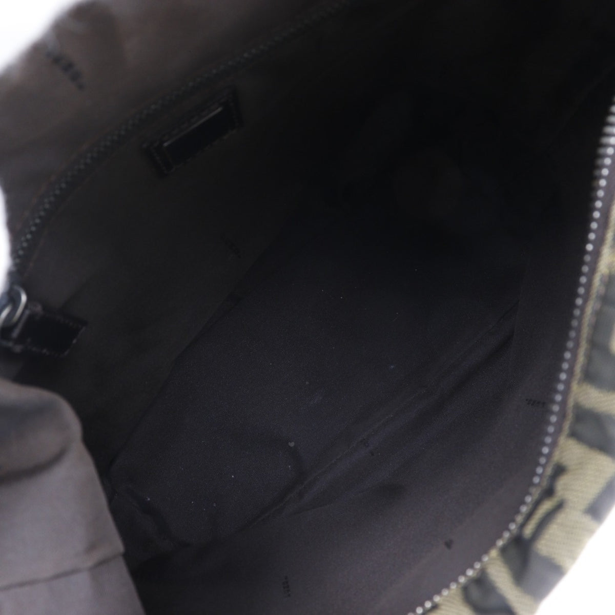 Fendi Brown Nylon Shoulder Bag (Pre-Owned)