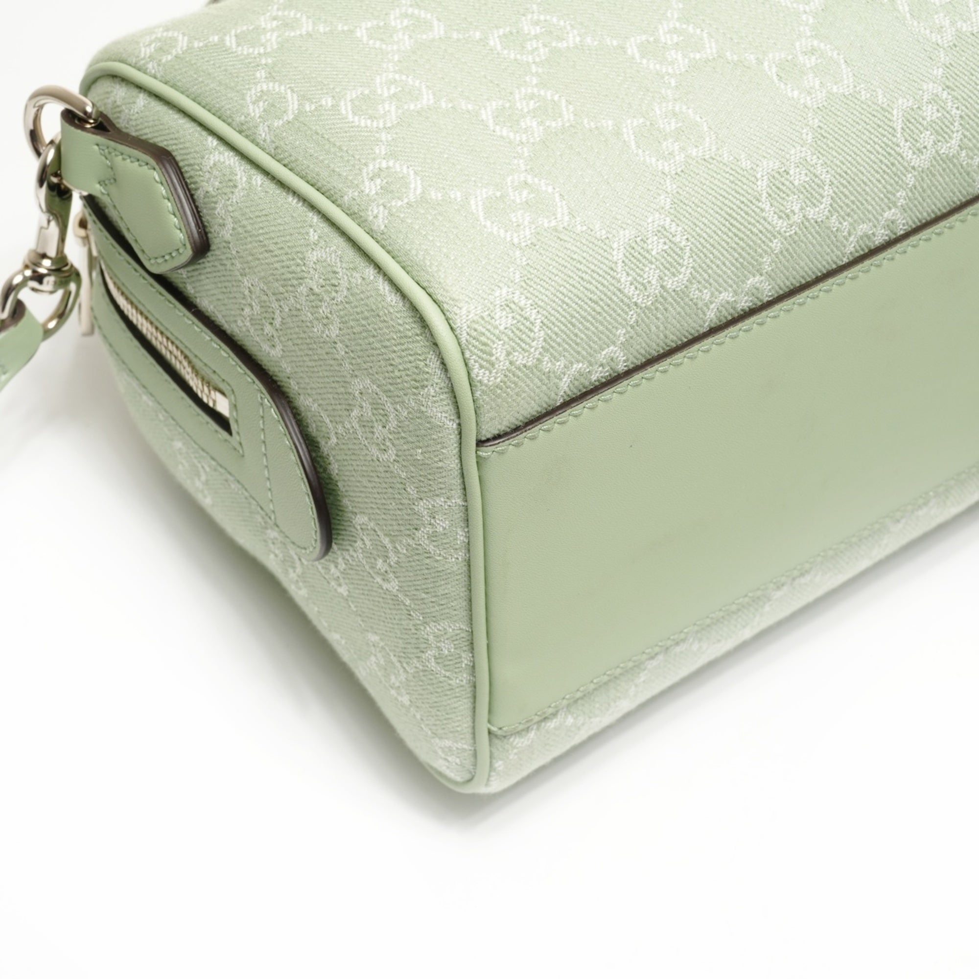 Gucci Green Boston Bag (Pre-Owned)