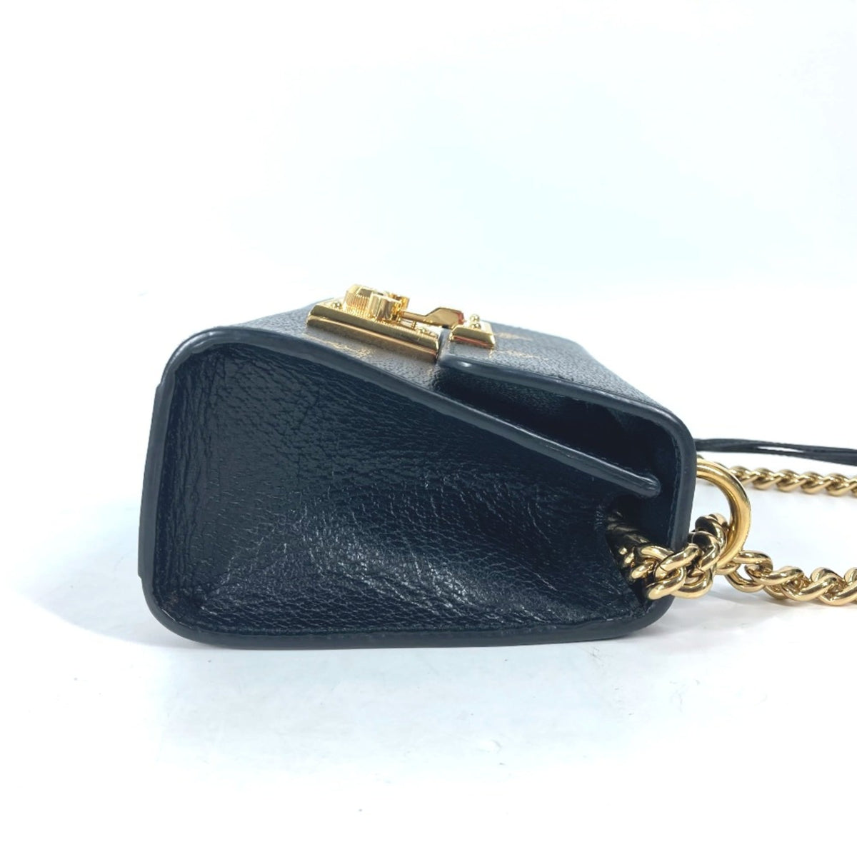 Gucci Black Leather Shoulder Bag (Pre-Owned)