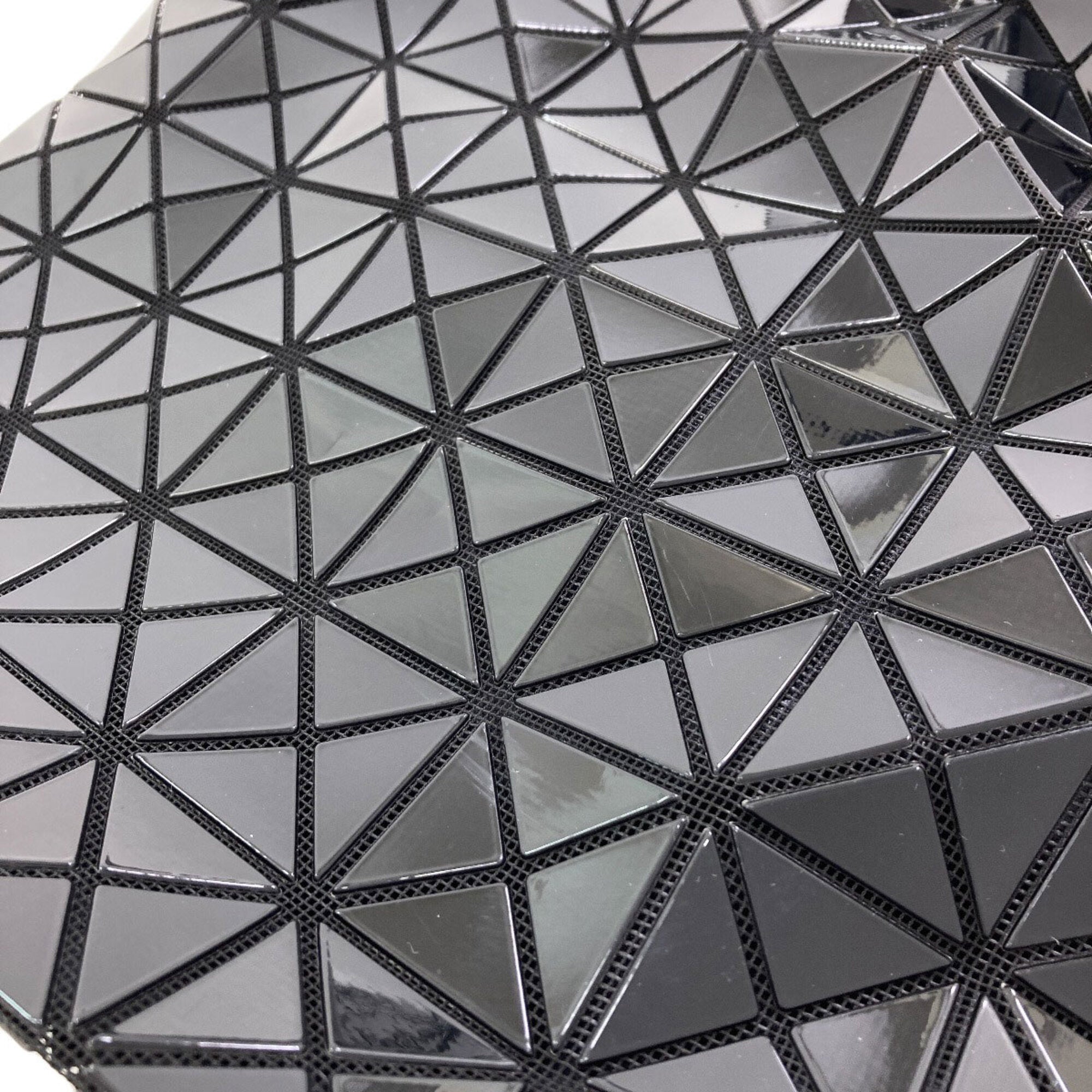 Issey Miyake Black Pvc Backpack (Pre-Owned)