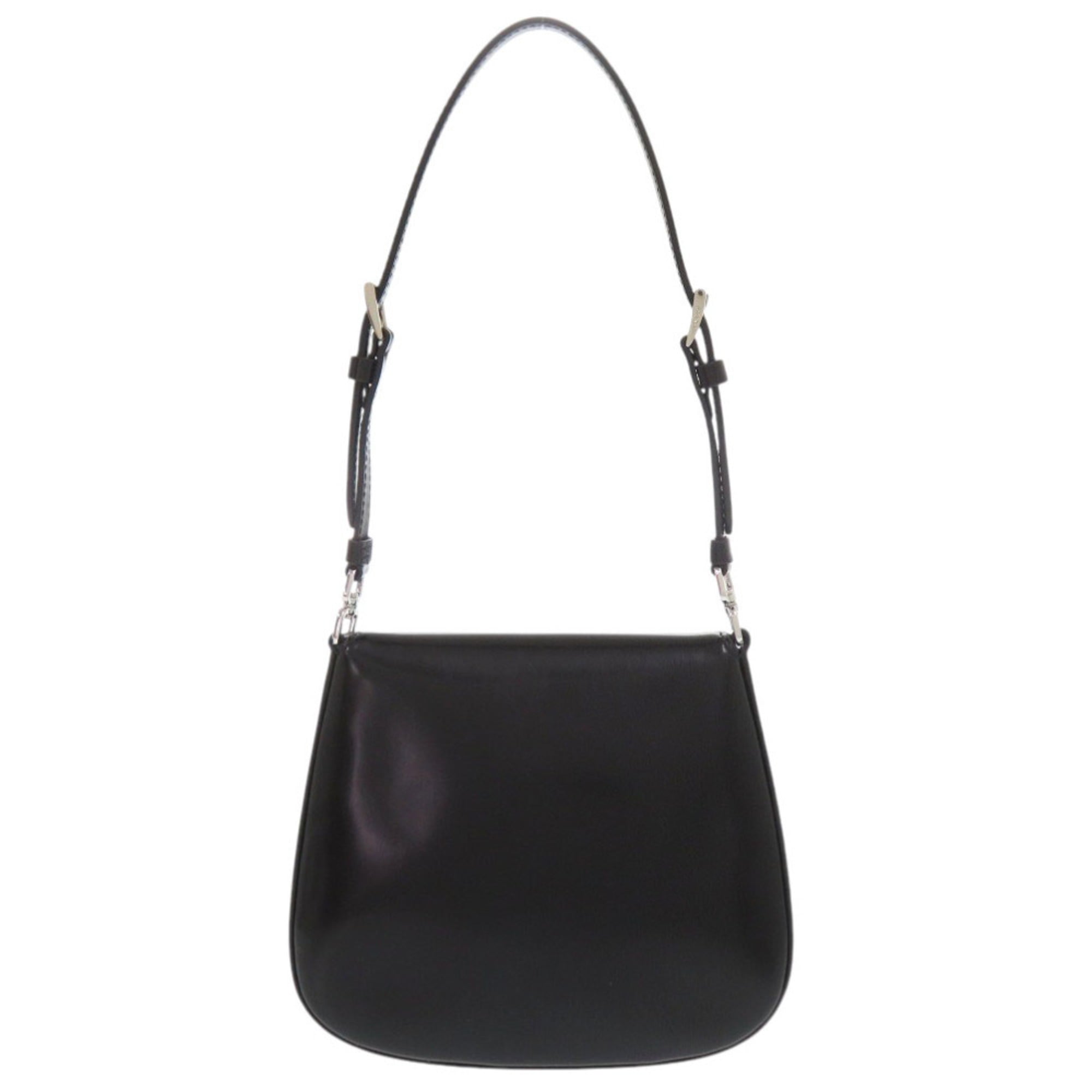 Prada Black Leather Shoulder Bag (Pre-Owned)