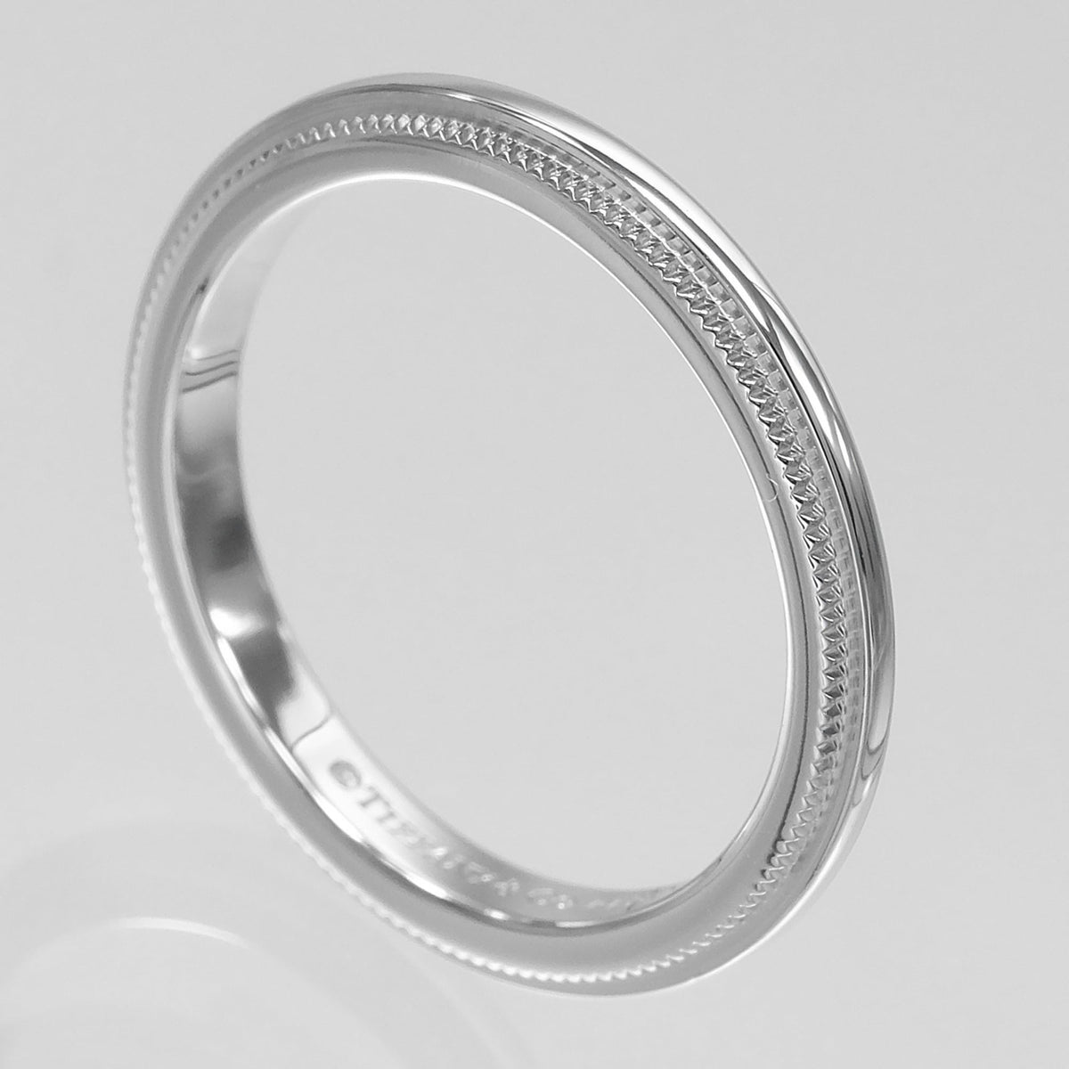 Tiffany Platinum 950 Band Ring (Pre-Owned)