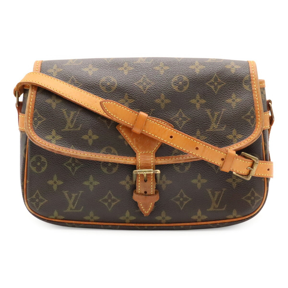 Louis Vuitton Brown Monogram Monogram Shoulder Bag (Pre-Owned)