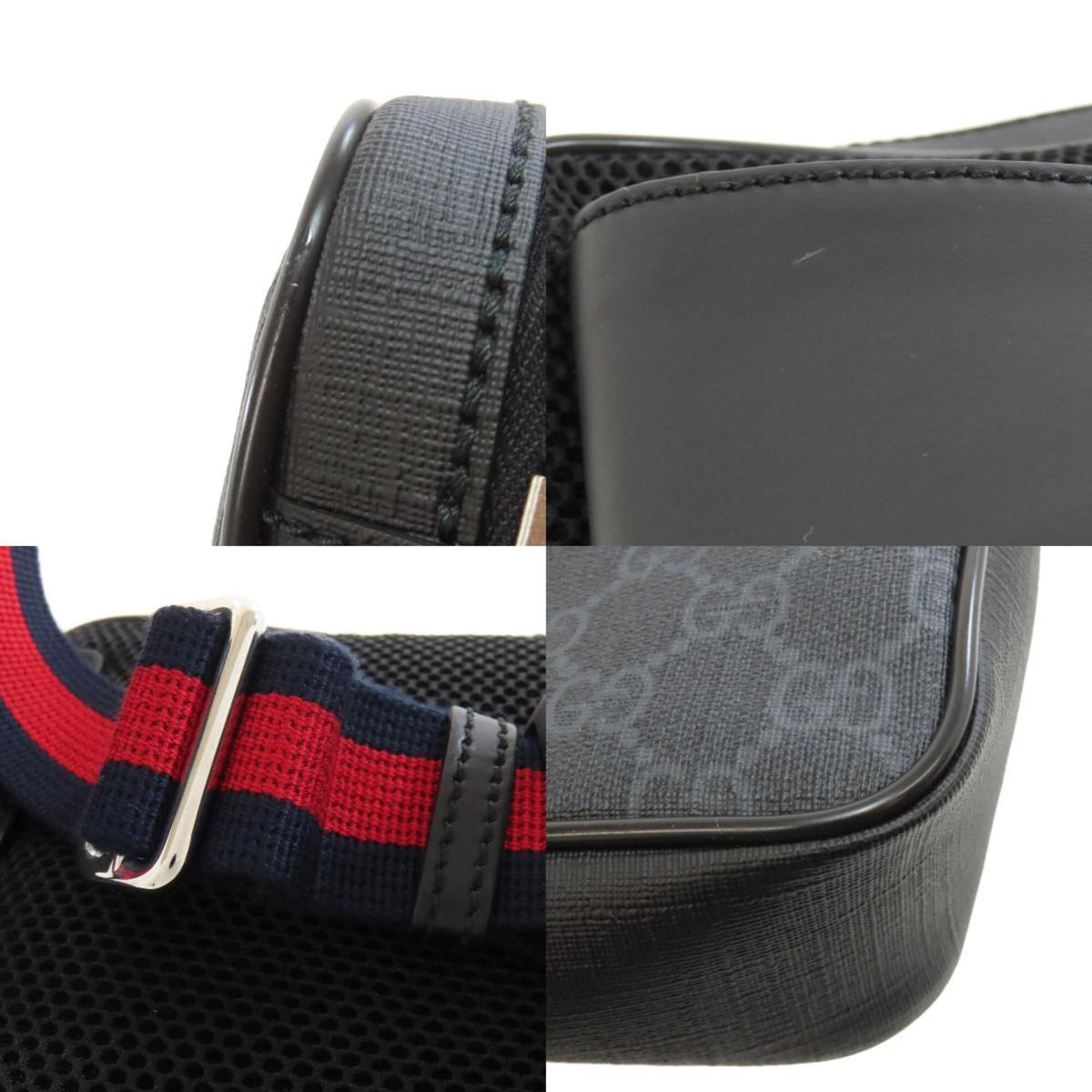 Gucci Black Pvc Sling Bag (Pre-Owned)