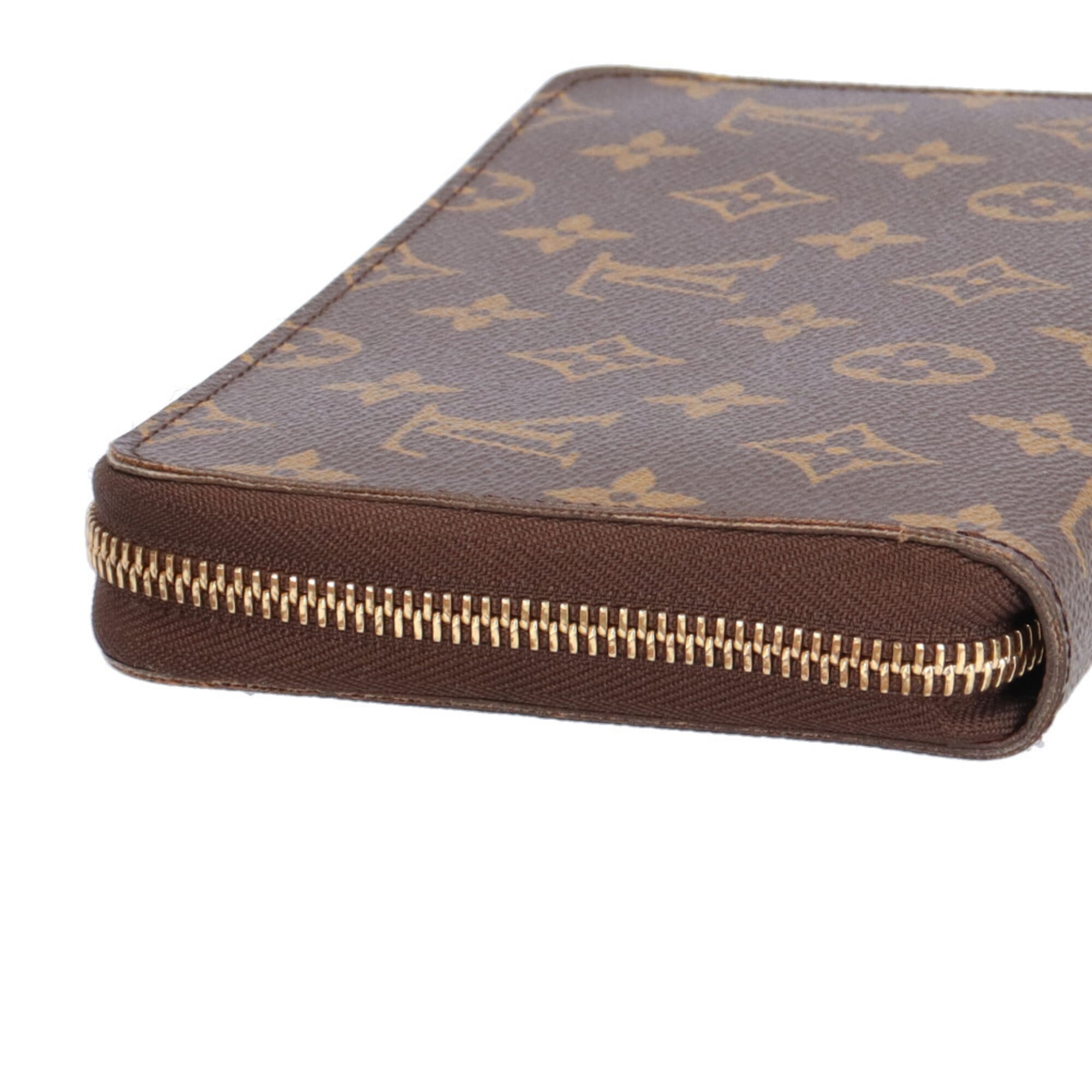 Louis Vuitton Monogram Brown Monogram Long Wallet (Bi-Fold) (Pre-Owned)