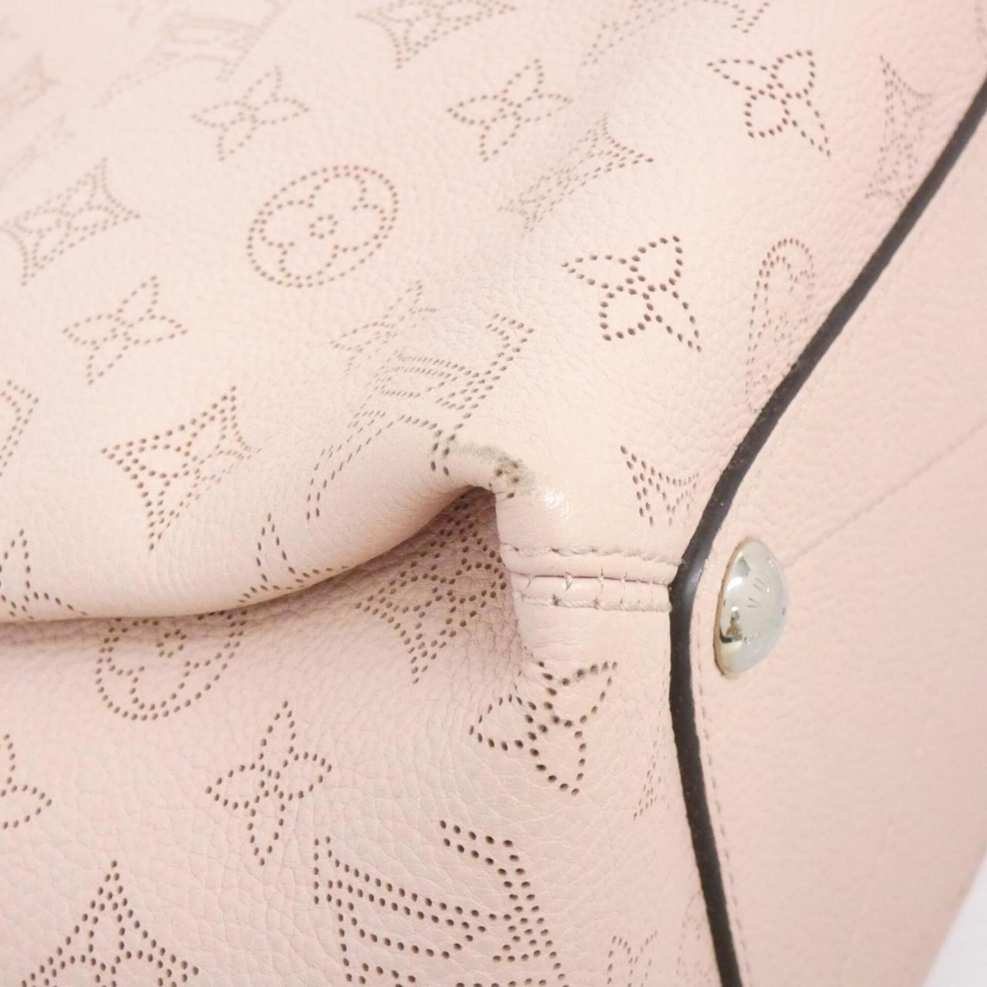 Louis Vuitton Mahina Magnolia Leather Shoulder Bag (Pre-Owned)