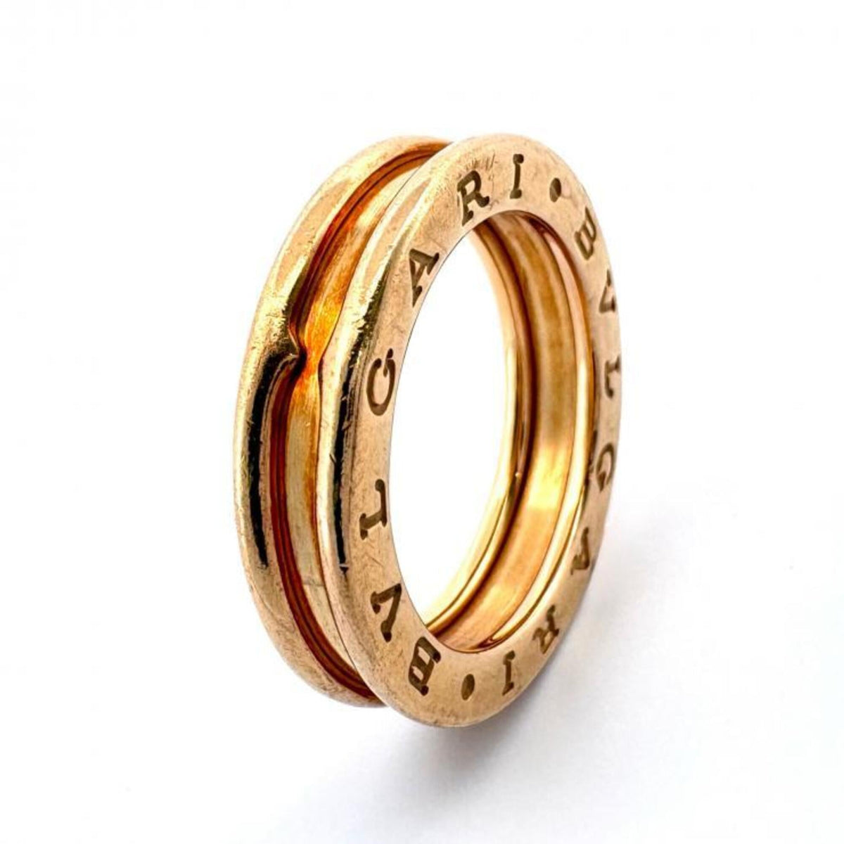 Bvlgari Yellow Gold Yellow Gold (18K) Band Ring (Pre-Owned)