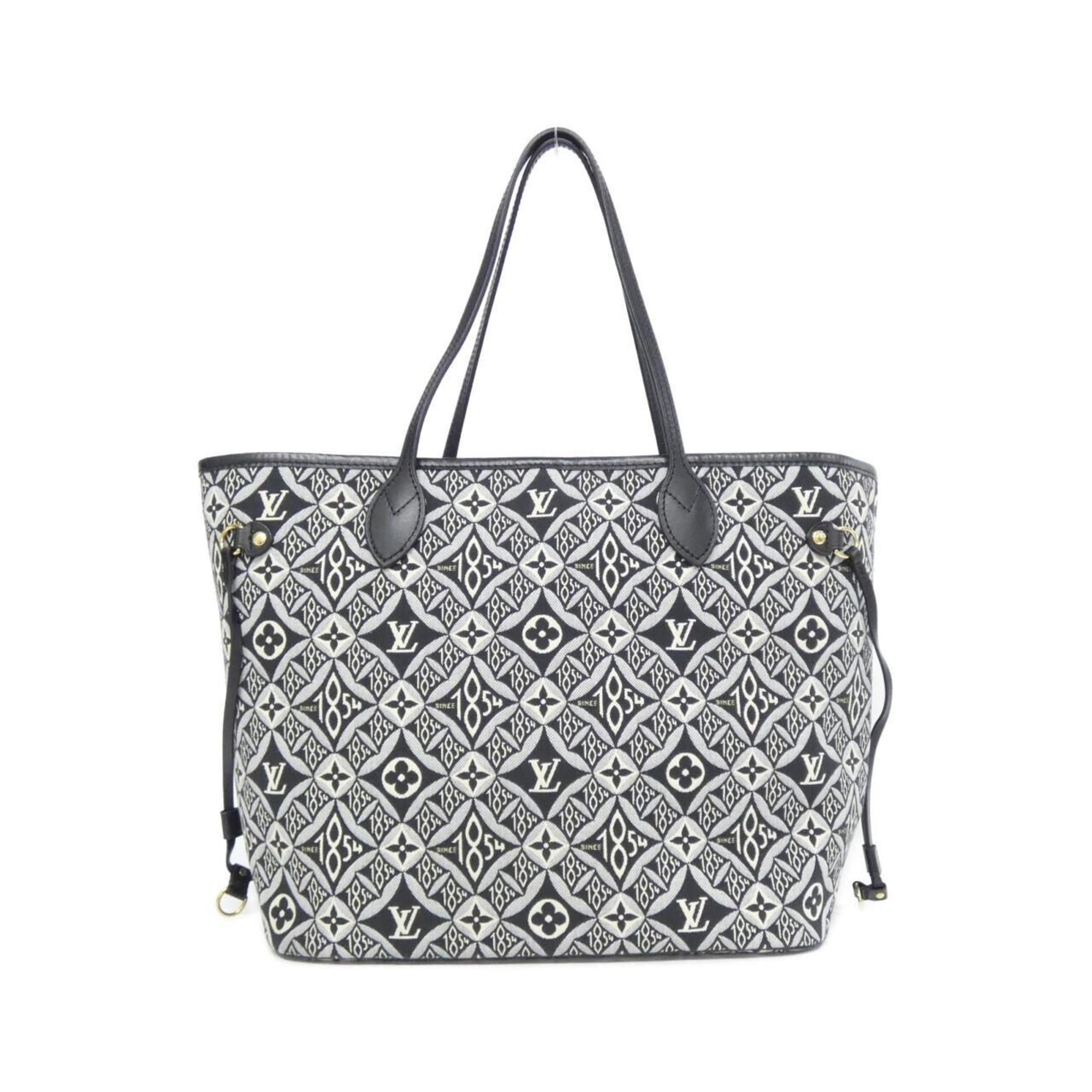Louis Vuitton Gris Jacquard Handbag (Pre-Owned)